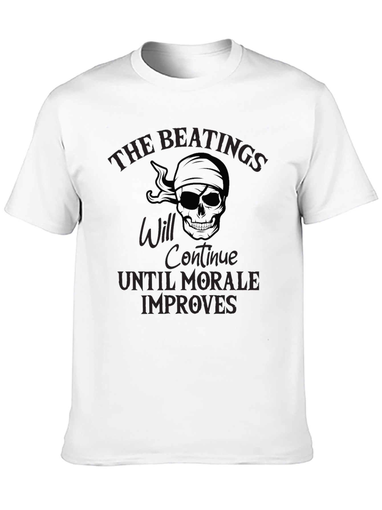Beating Skull Humor T-Shirt