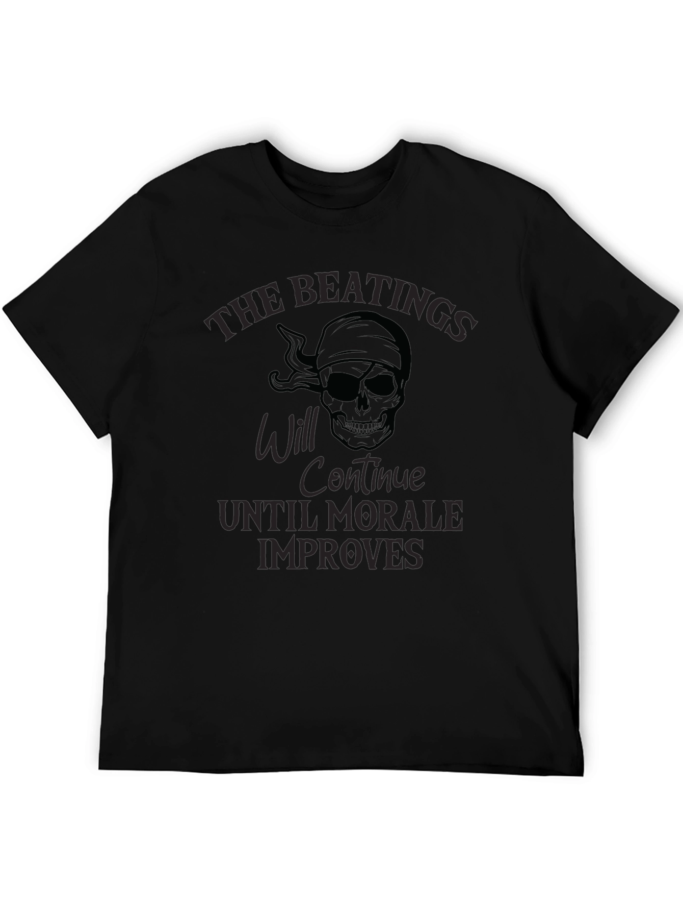 Beating Skull Humor T-Shirt