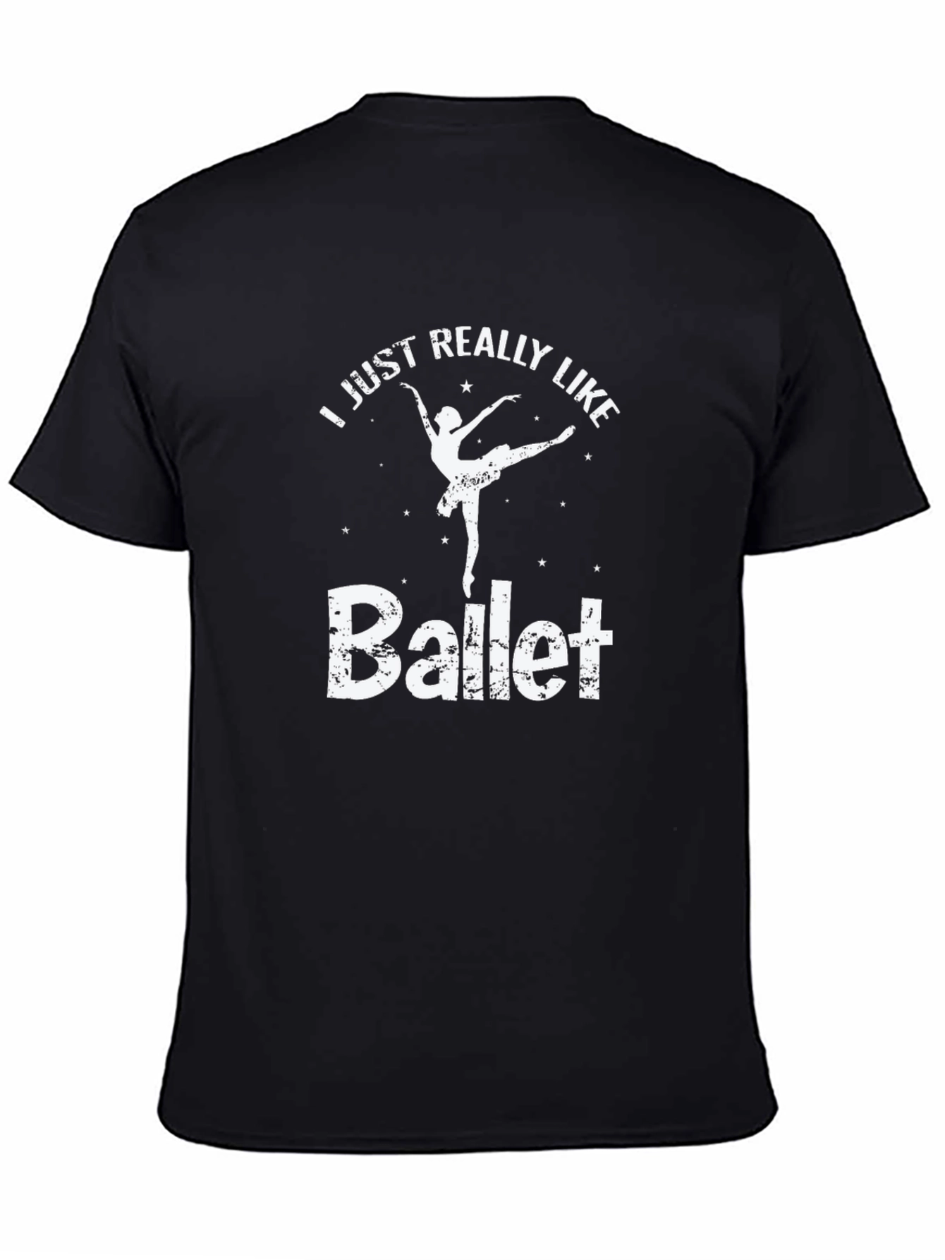 Ballet Lovers Graphic T-Shirt - Black