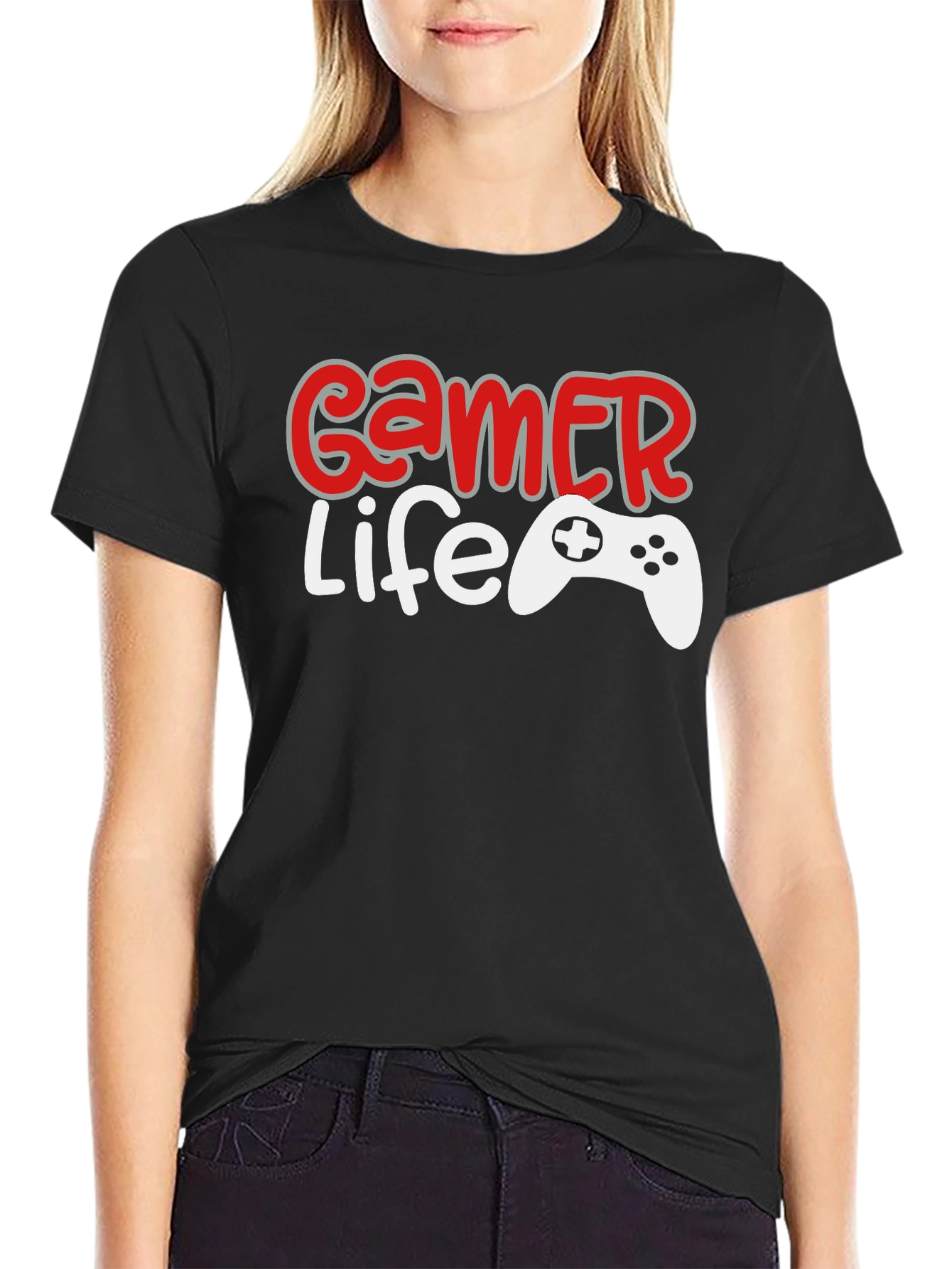 Gamer Life Graphic T-Shirt