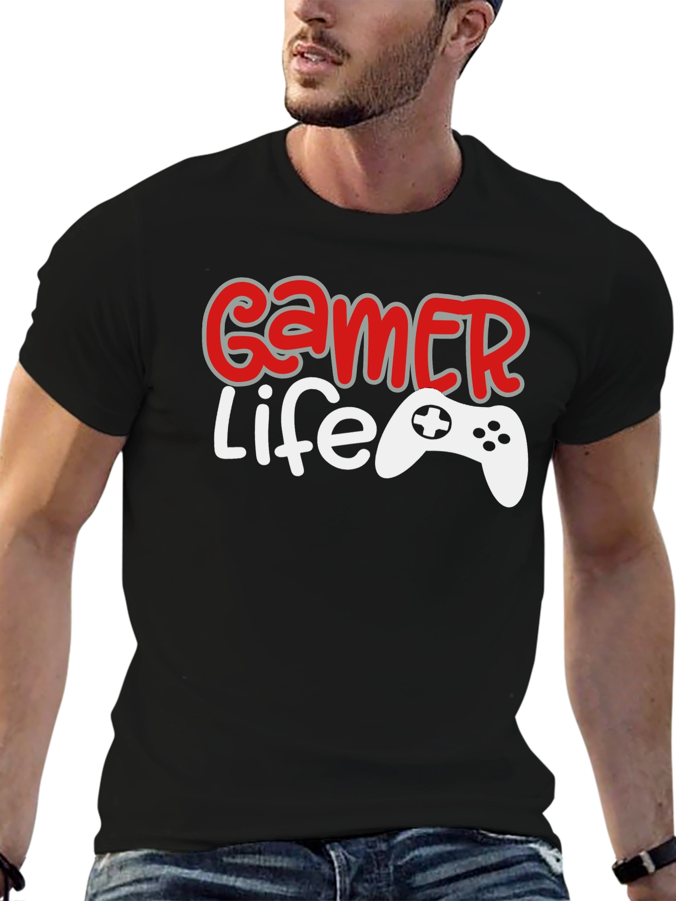Gamer Life Graphic T-Shirt