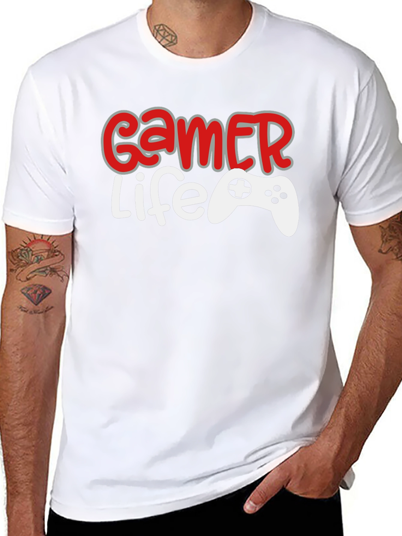 Gamer Life Graphic T-Shirt