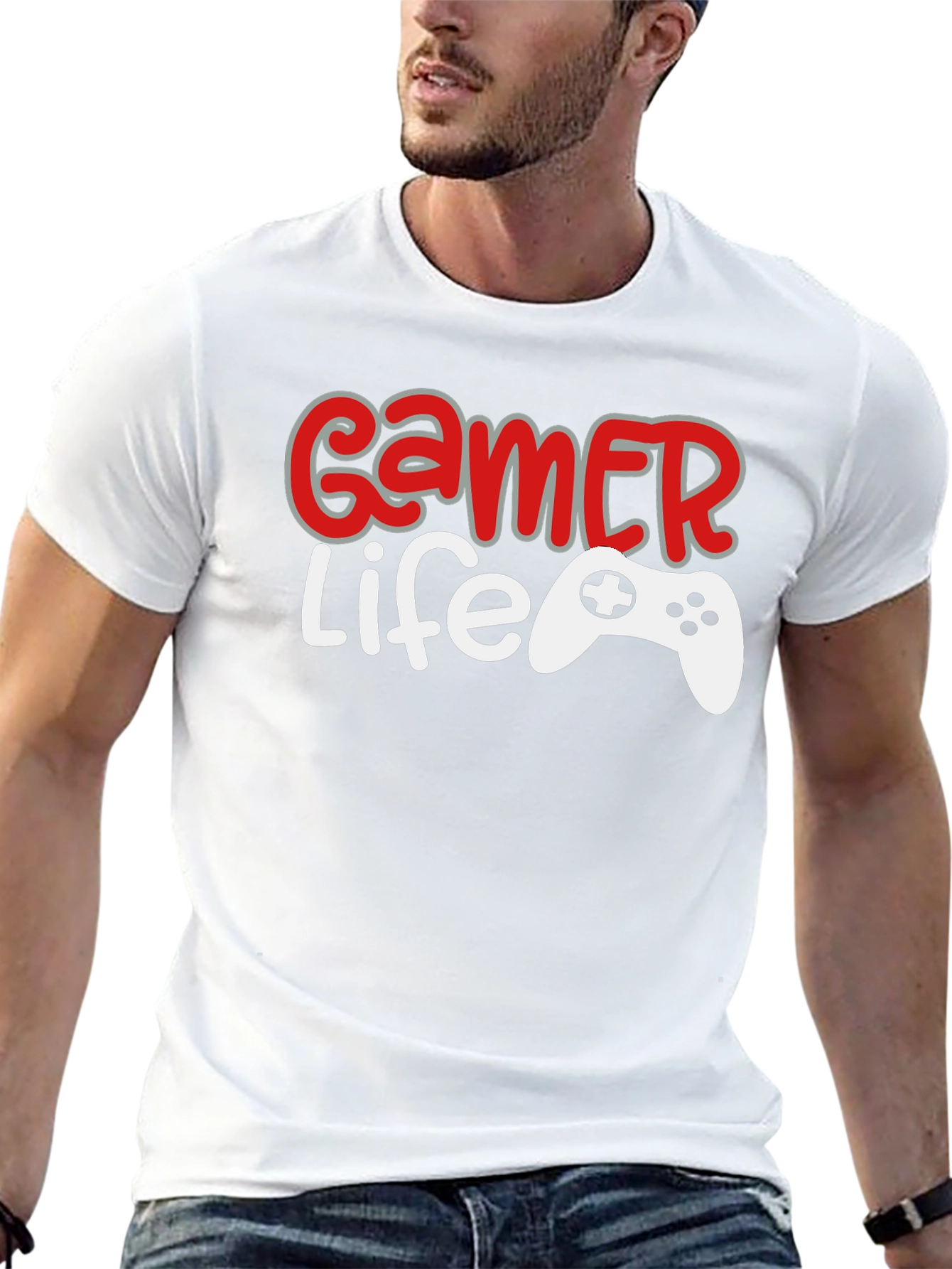 Gamer Life Graphic T-Shirt