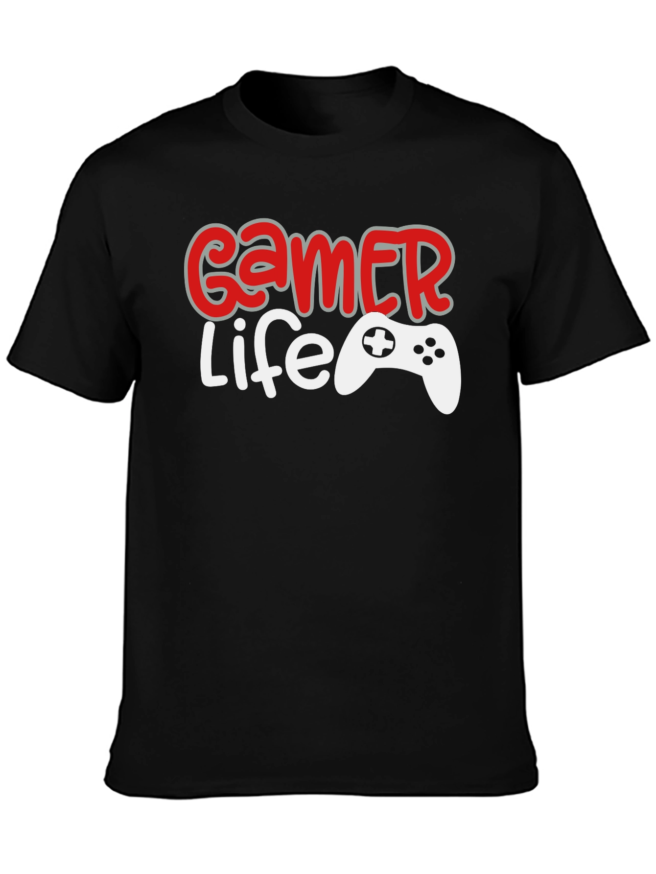 Gamer Life Graphic T-Shirt