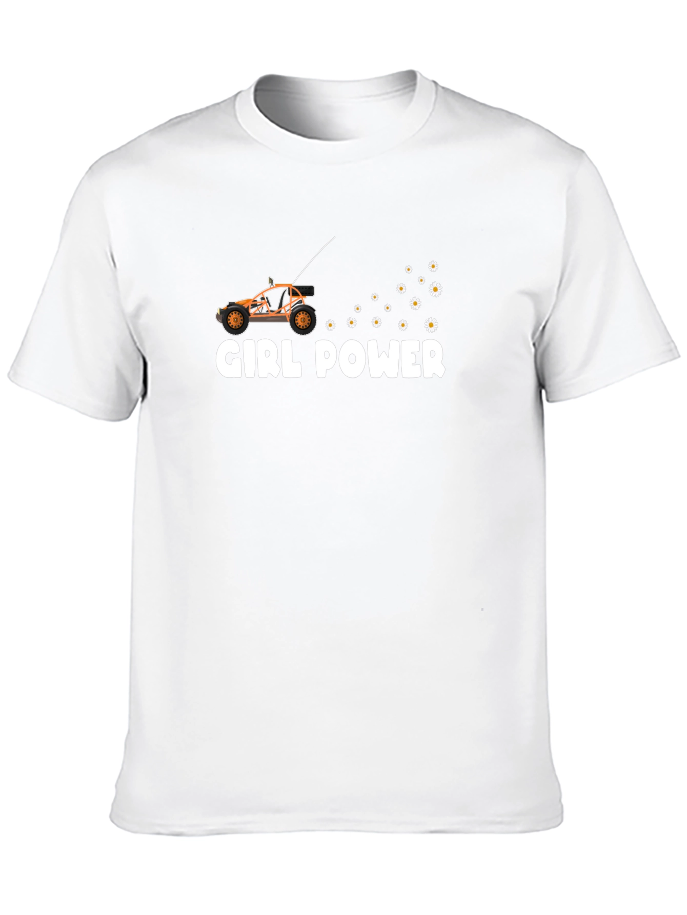 Girl Power RC Car Graphic Tee