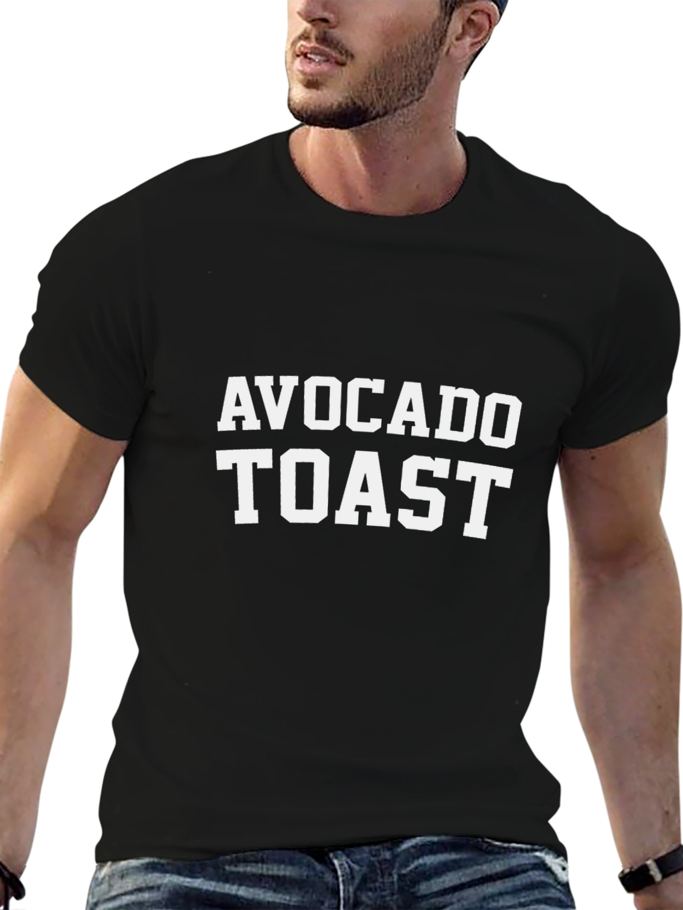 Avocado Toast Graphic Tee - Trendy Foodie T-Shirt