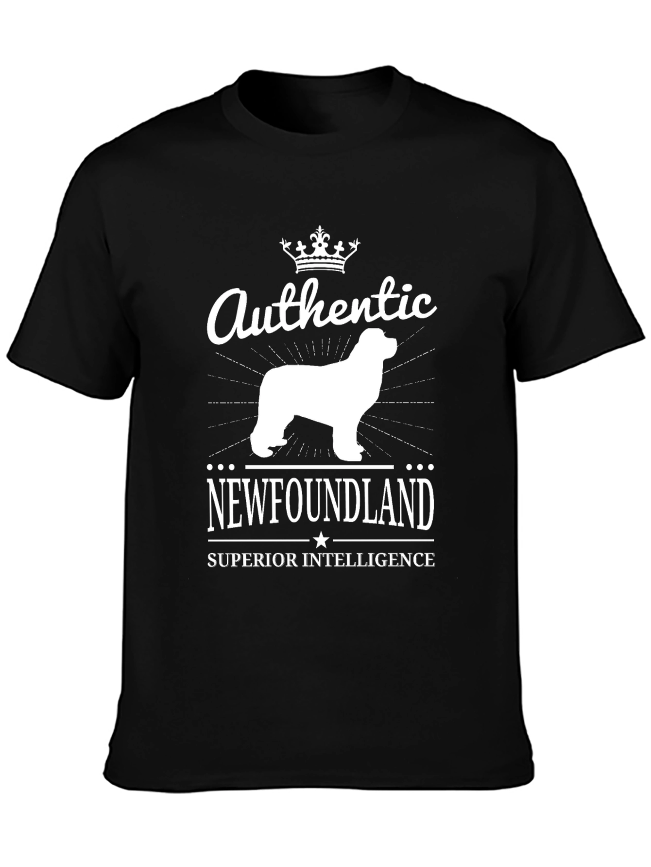Authentic Newfoundland Dog T-Shirt