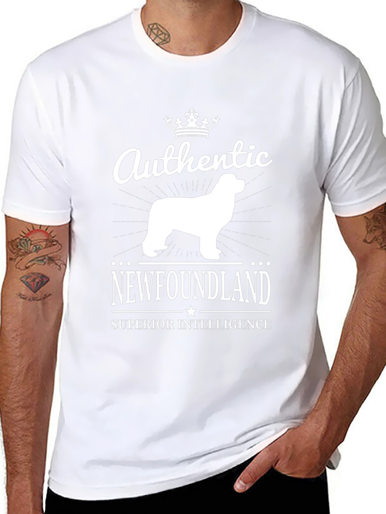 Authentic Newfoundland Dog T-Shirt