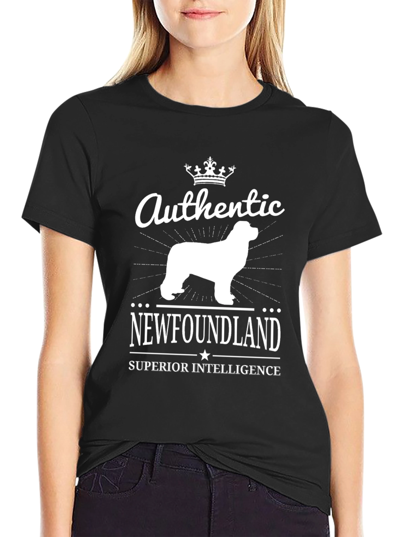 Authentic Newfoundland Dog T-Shirt