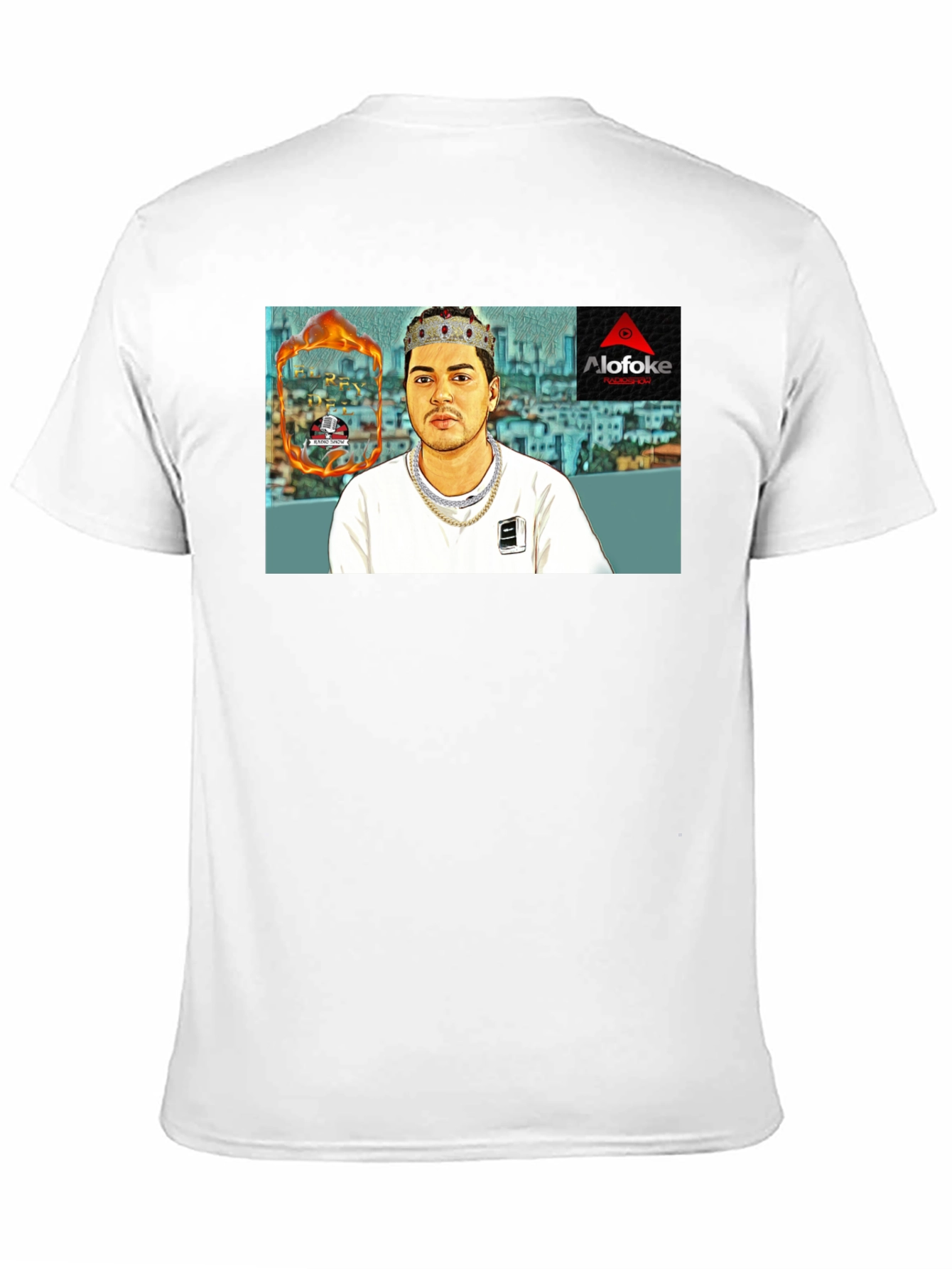 AlofoKe Graphic T-Shirt - Trendy Black Tee