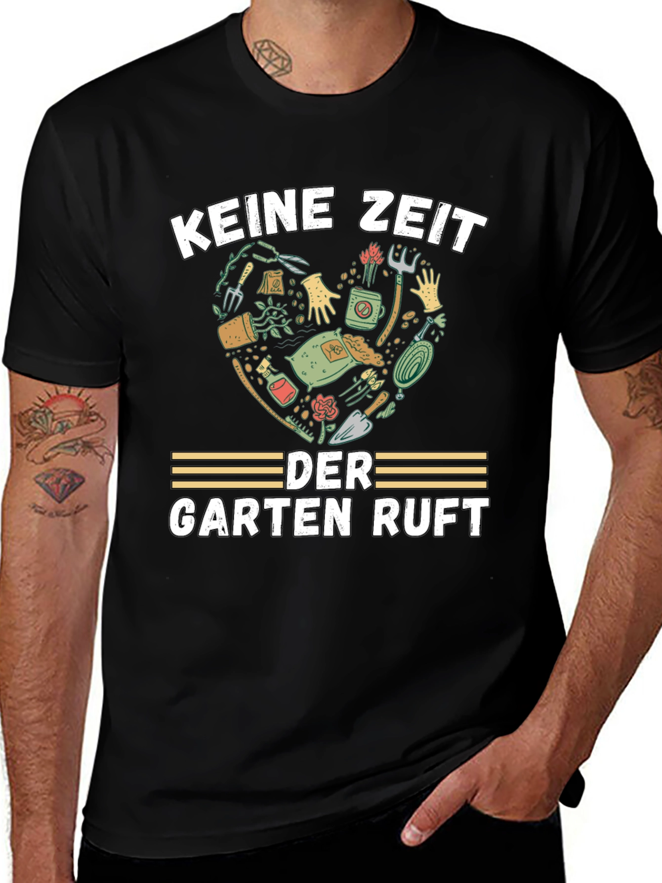 Gardening Lover T-Shirt - Keine Zeit Der Garten Ruft