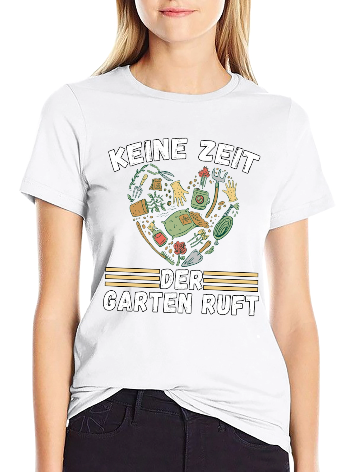 Gardening Lover T-Shirt - Keine Zeit Der Garten Ruft