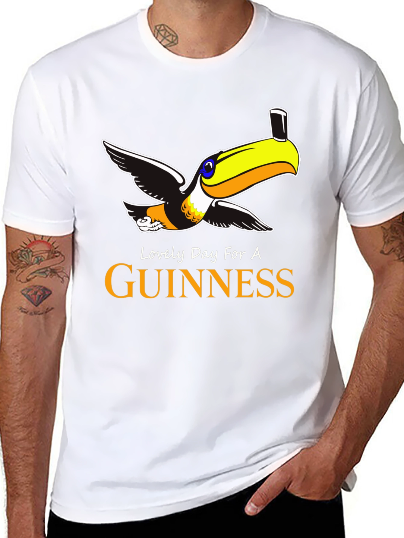 Guinness Toucan Black T-Shirt