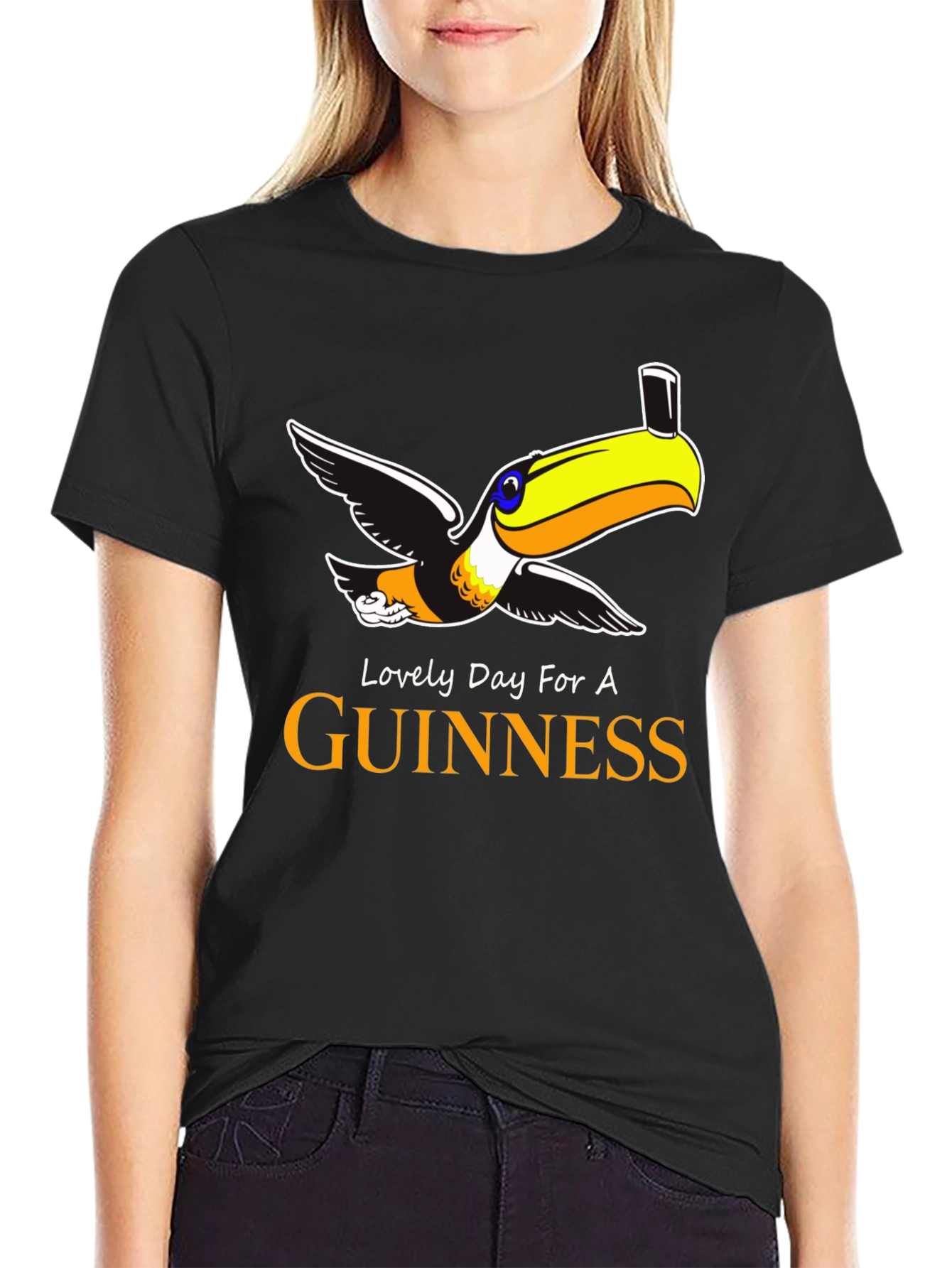 Guinness Toucan Black T-Shirt