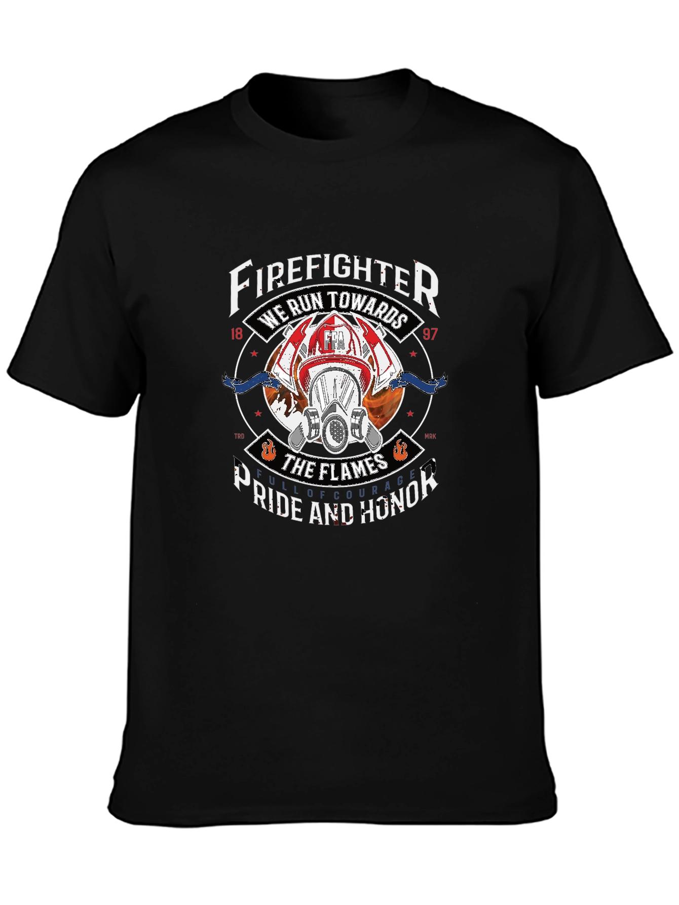 Firefighter Pride and Honor T-Shirt