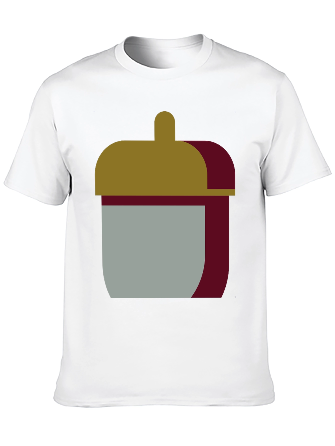 Abstract Jar Graphic Tee - Stylish Comfort