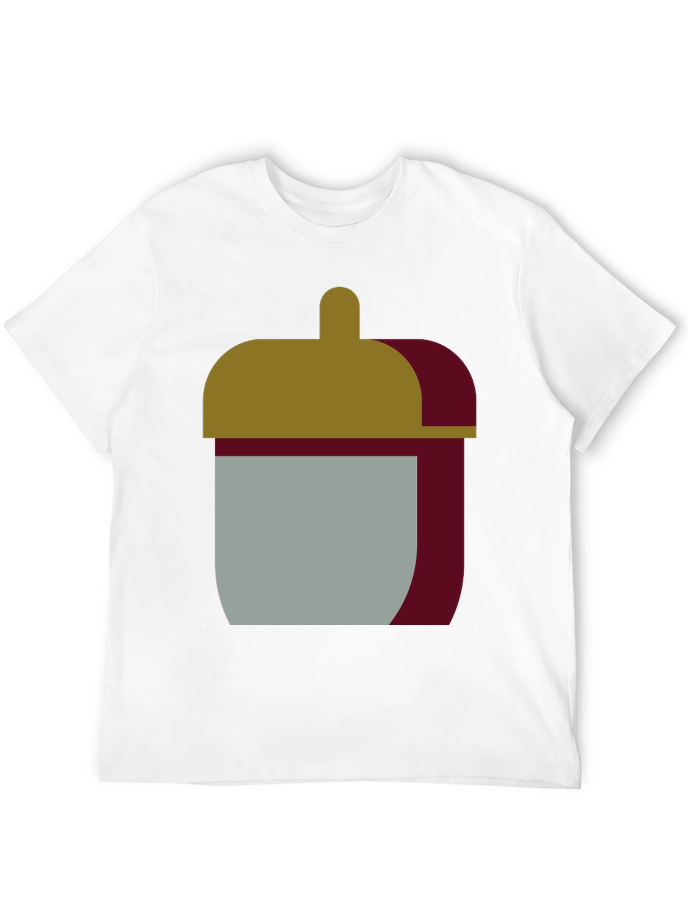 Abstract Jar Graphic Tee - Stylish Comfort