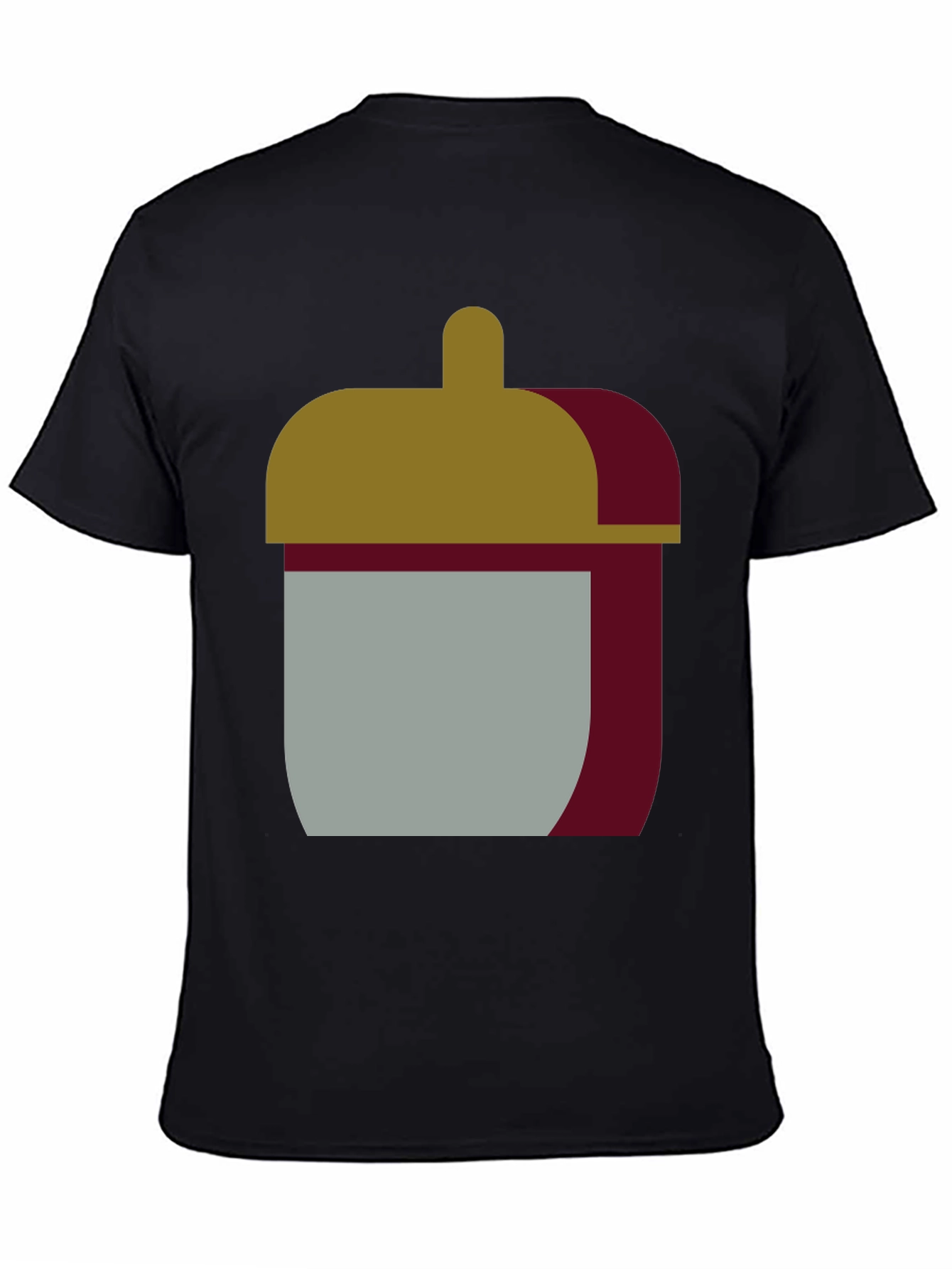 Abstract Jar Graphic Tee - Stylish Comfort