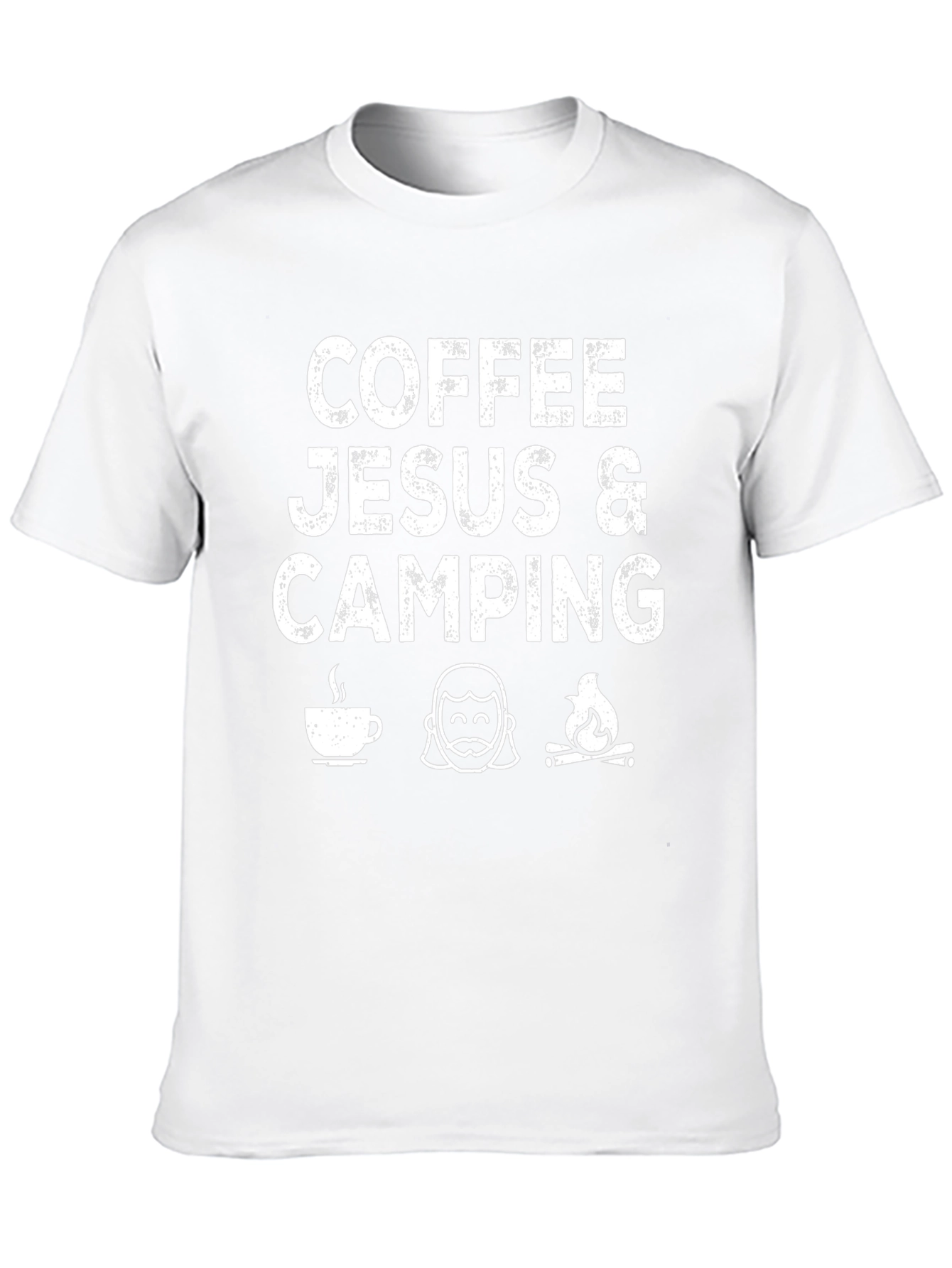 Coffee Jesus & Camping Graphic Tee