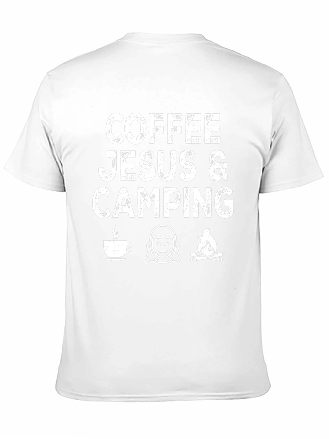Coffee Jesus & Camping Graphic Tee