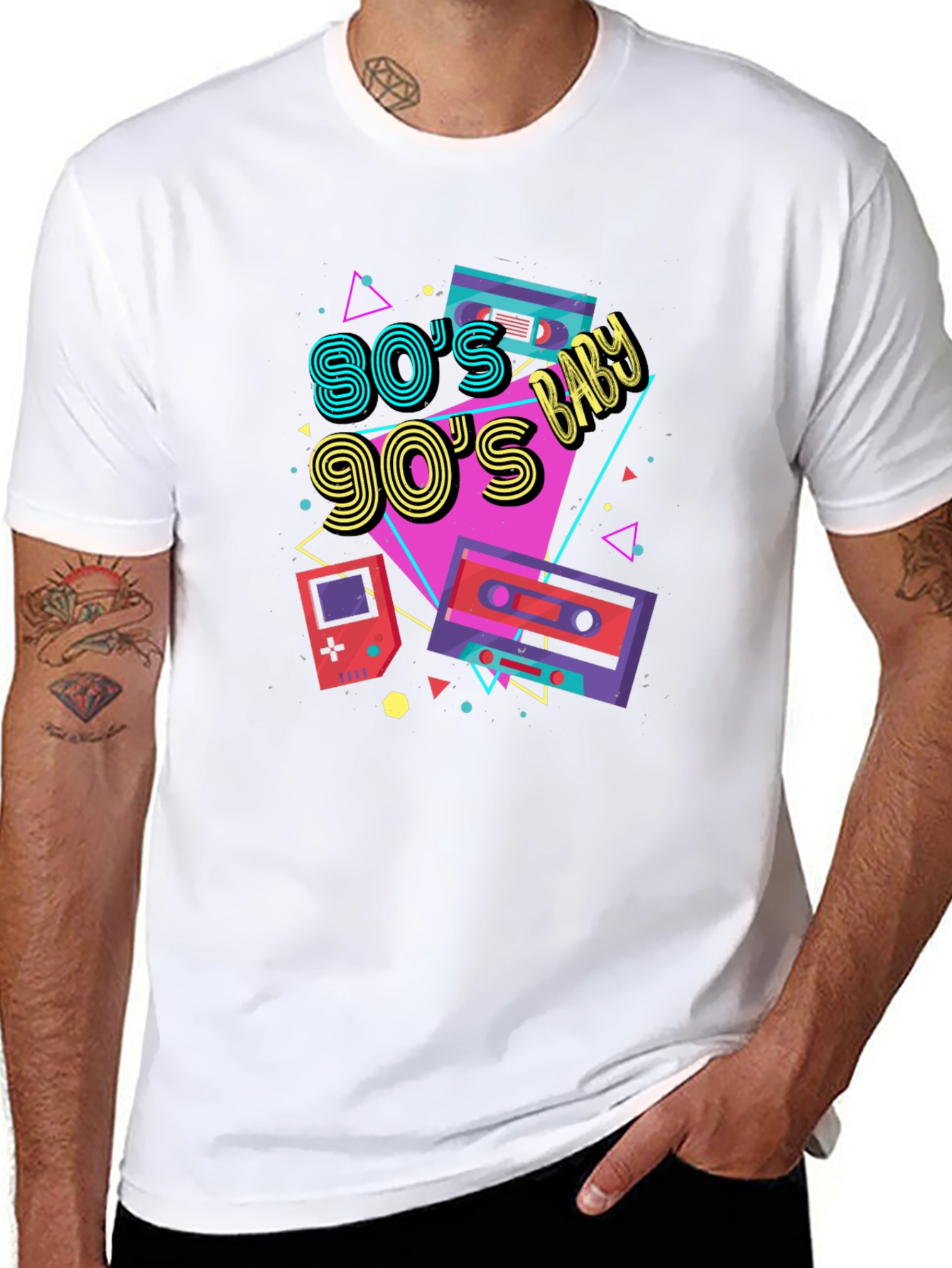 80s & 90s Baby Graphic T-Shirt