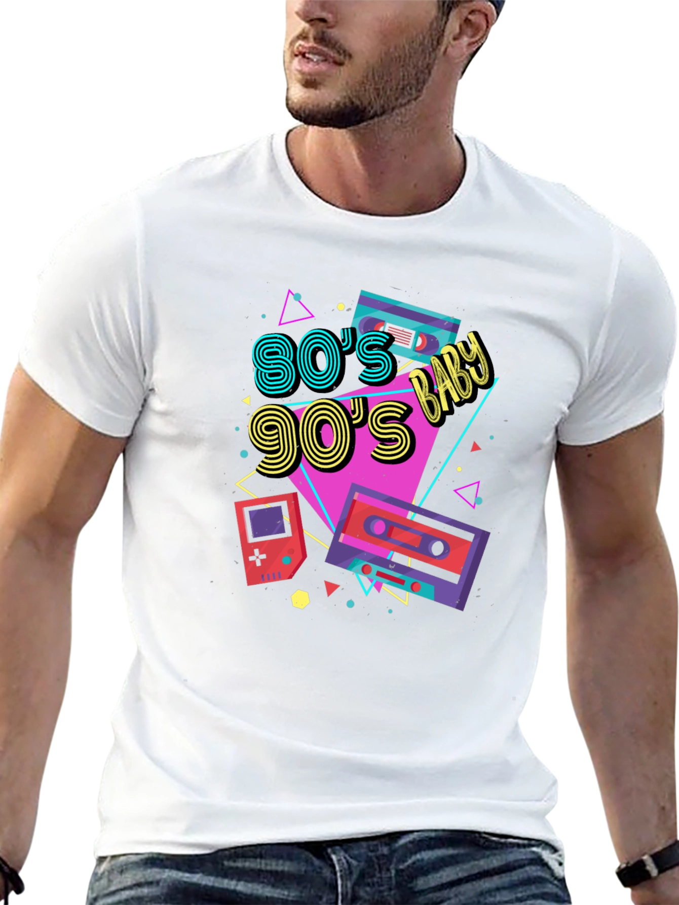 80s & 90s Baby Graphic T-Shirt