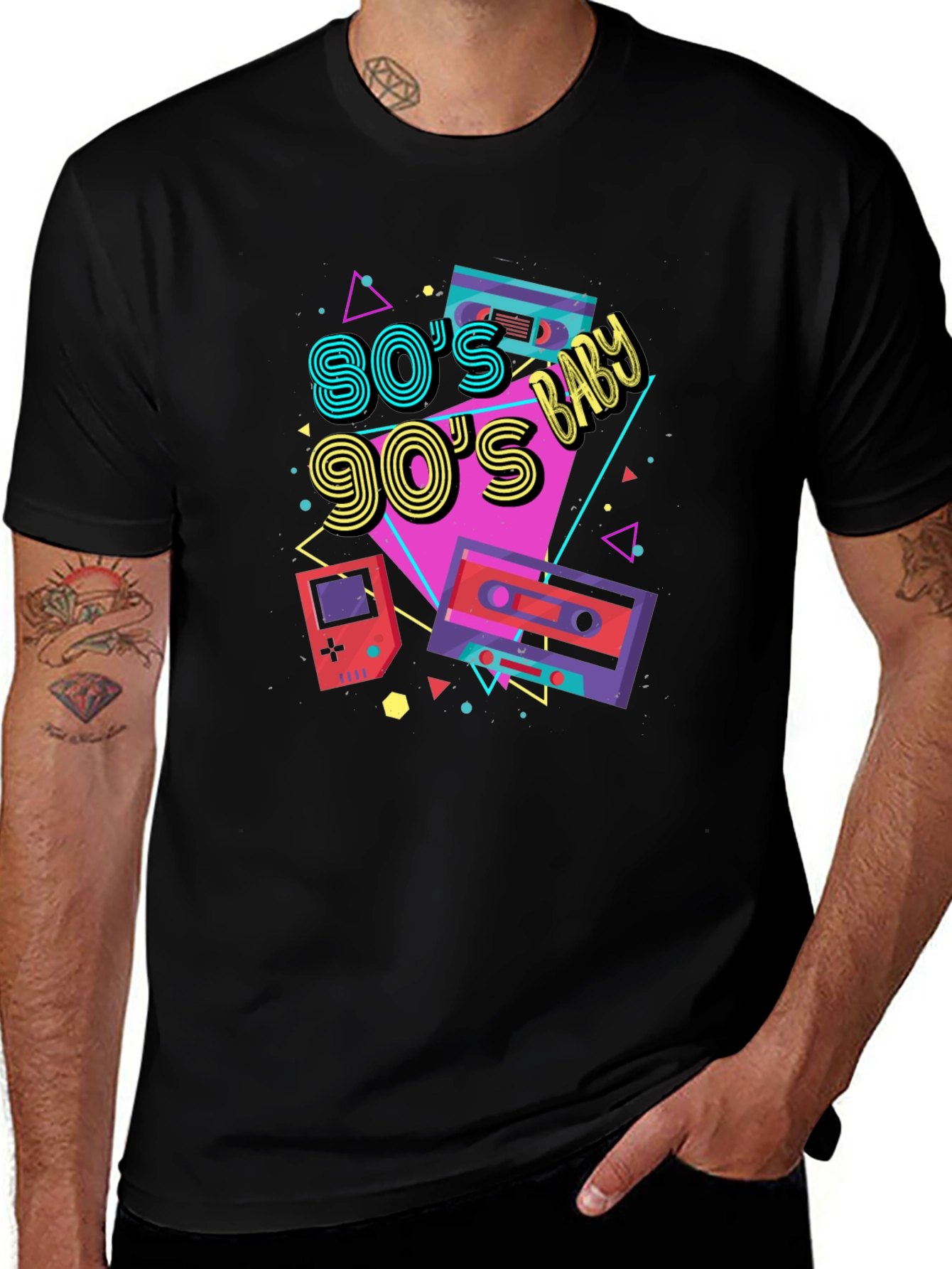 80s & 90s Baby Graphic T-Shirt