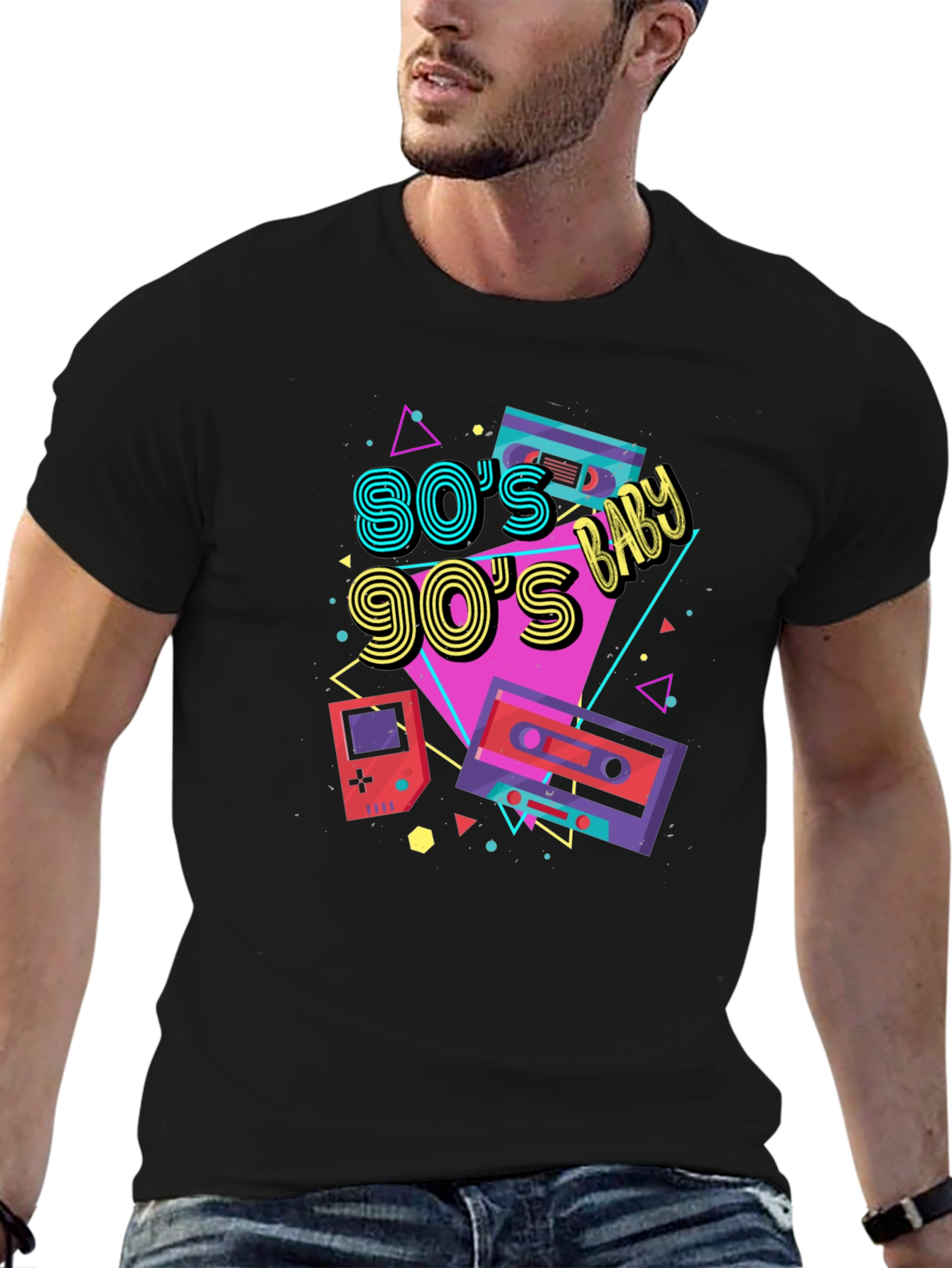 80s & 90s Baby Graphic T-Shirt