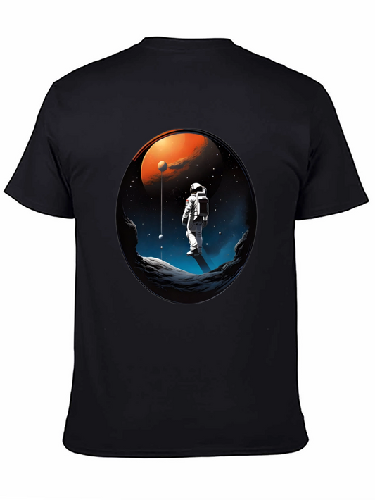 Astronaut Graphic T-Shirt - Space Exploration Design