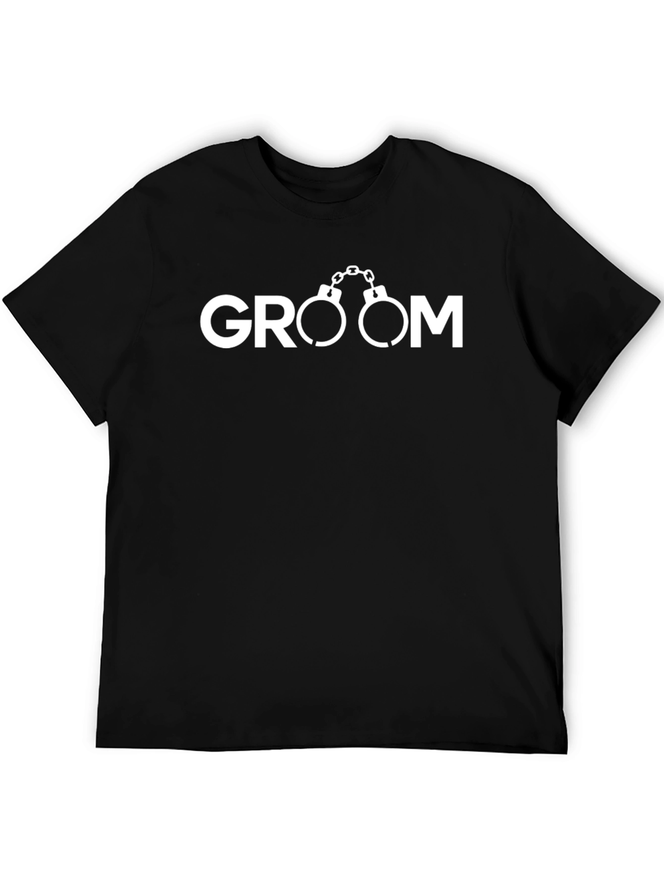 Groom Handcuff T-Shirt Bachelor Party