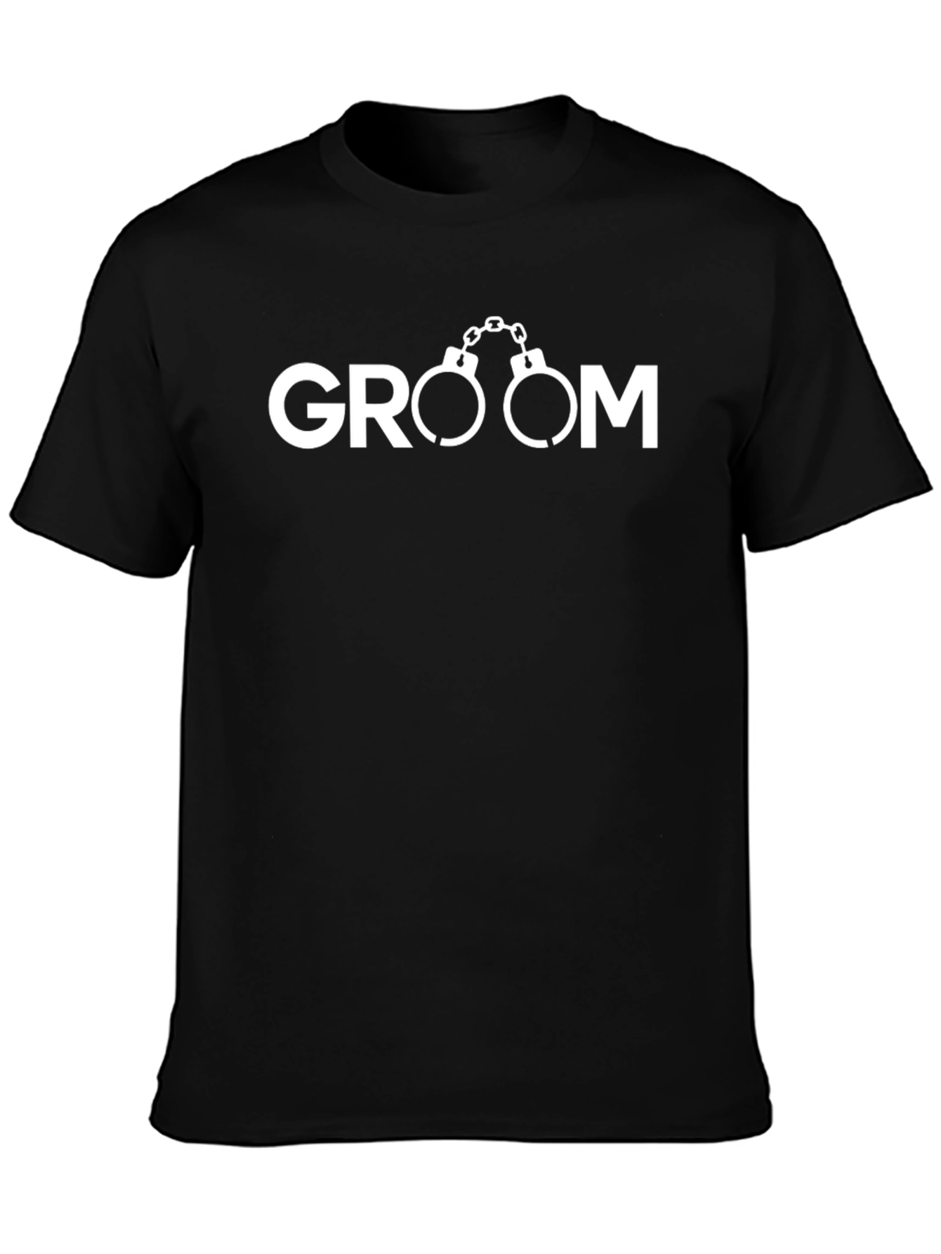 Groom Handcuff T-Shirt Bachelor Party
