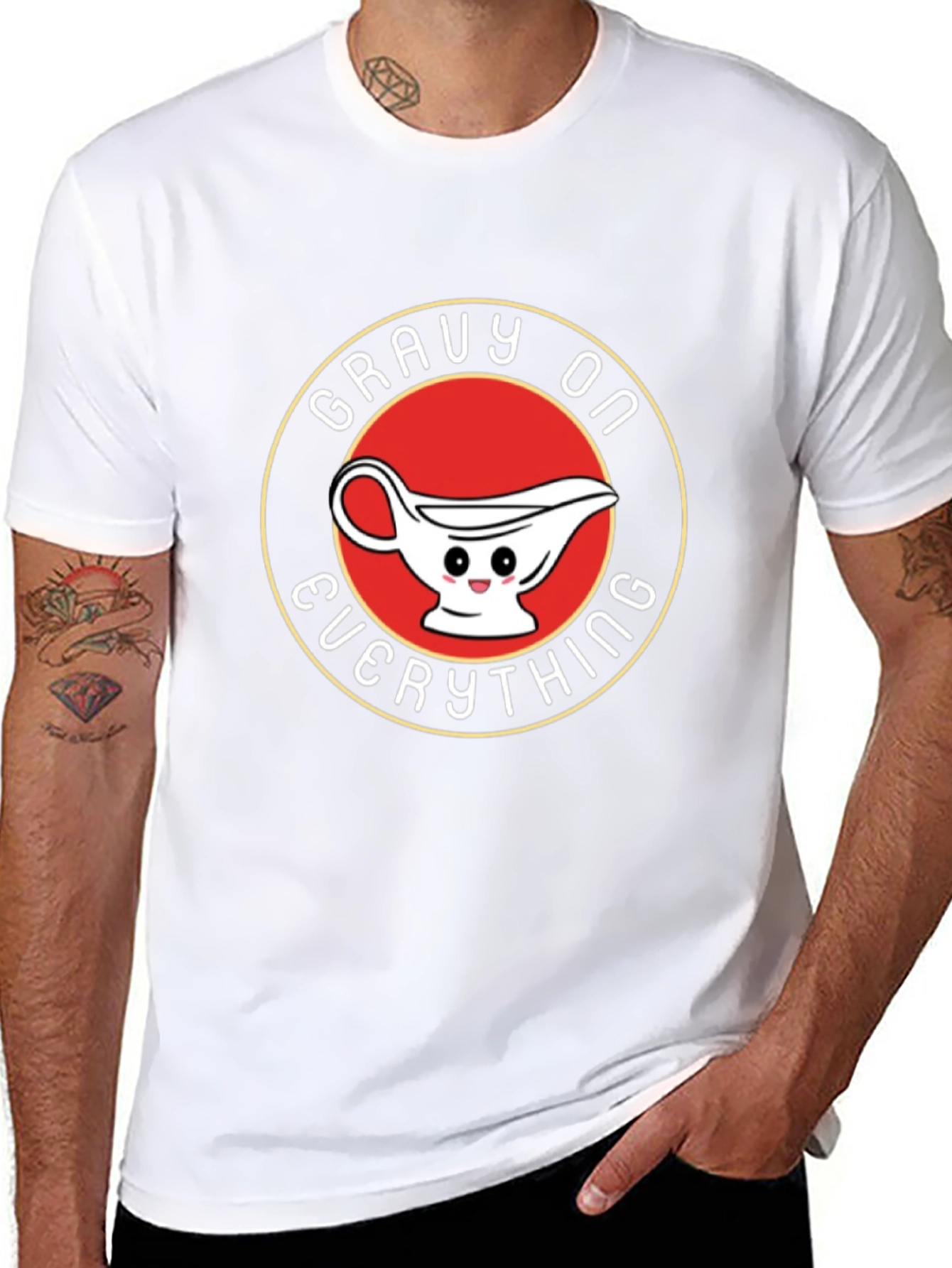 Gravy On Everything T-Shirt - Funny Foodie Tee