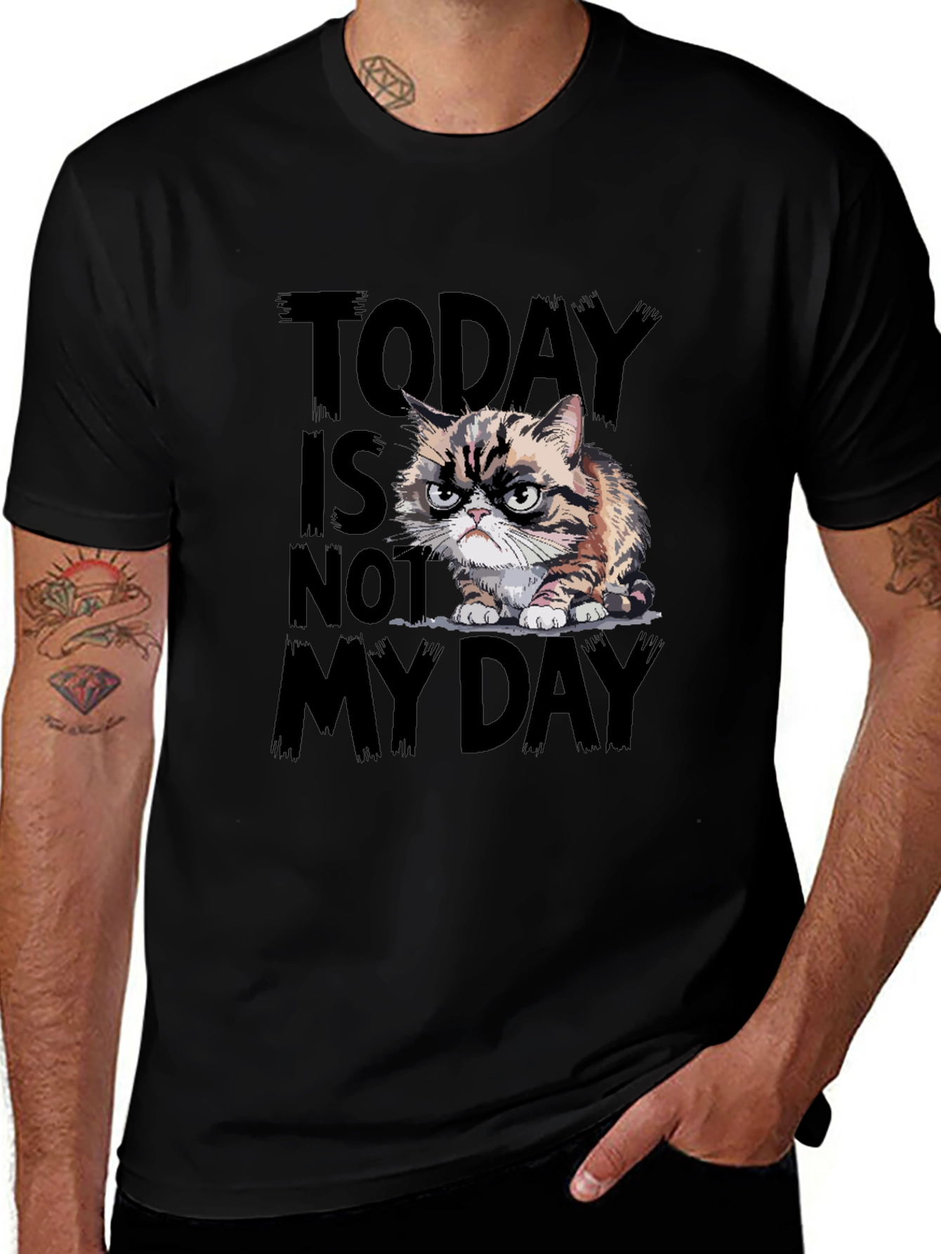 Grumpy Cat T-Shirt - Today Is Not My Day
