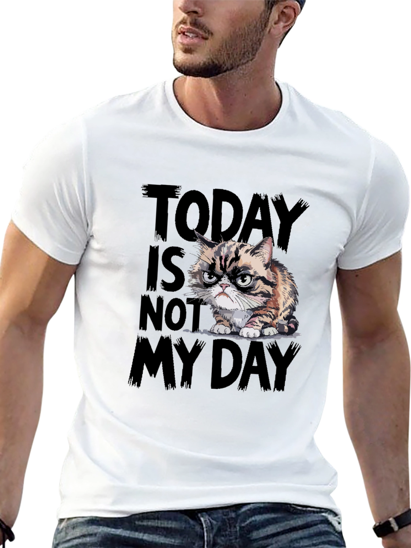 Grumpy Cat T-Shirt - Today Is Not My Day