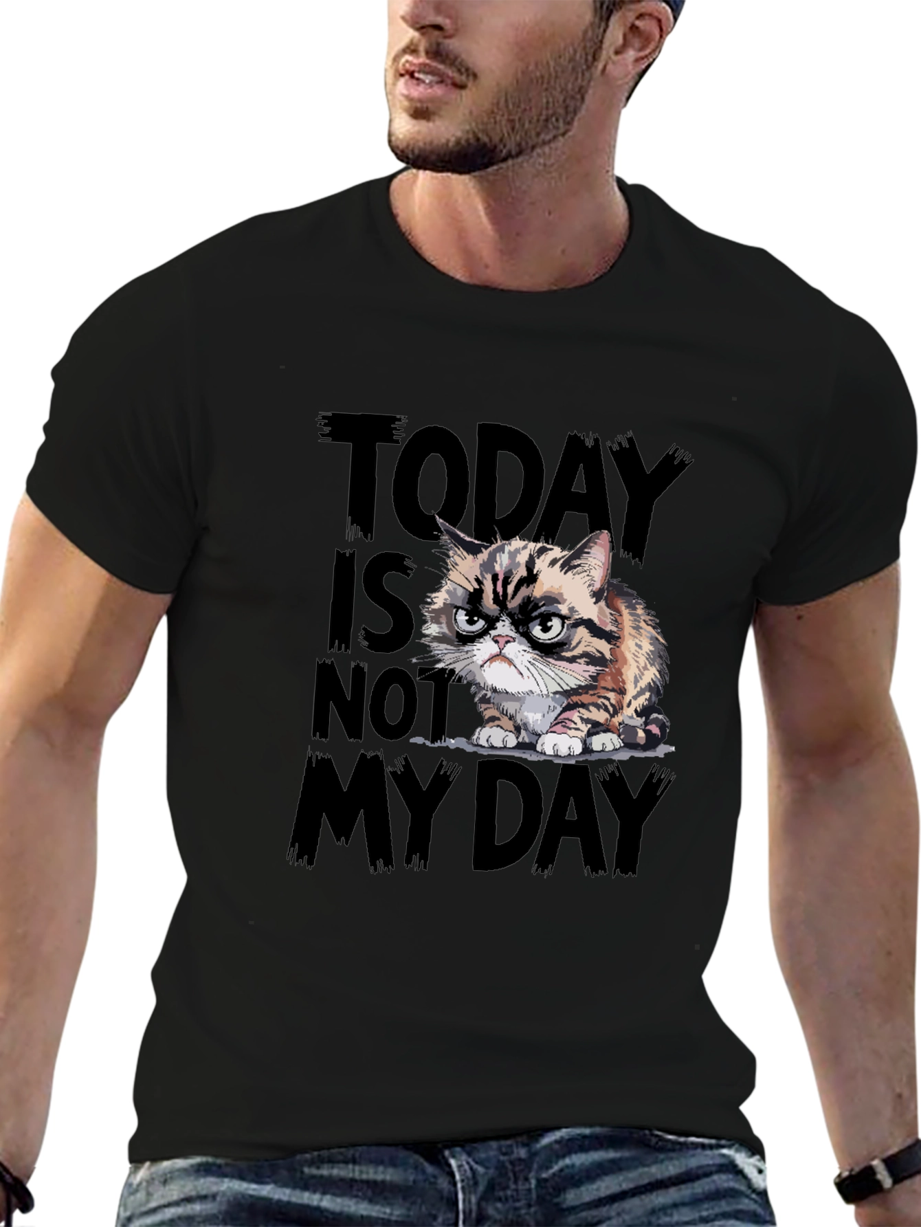 Grumpy Cat T-Shirt - Today Is Not My Day