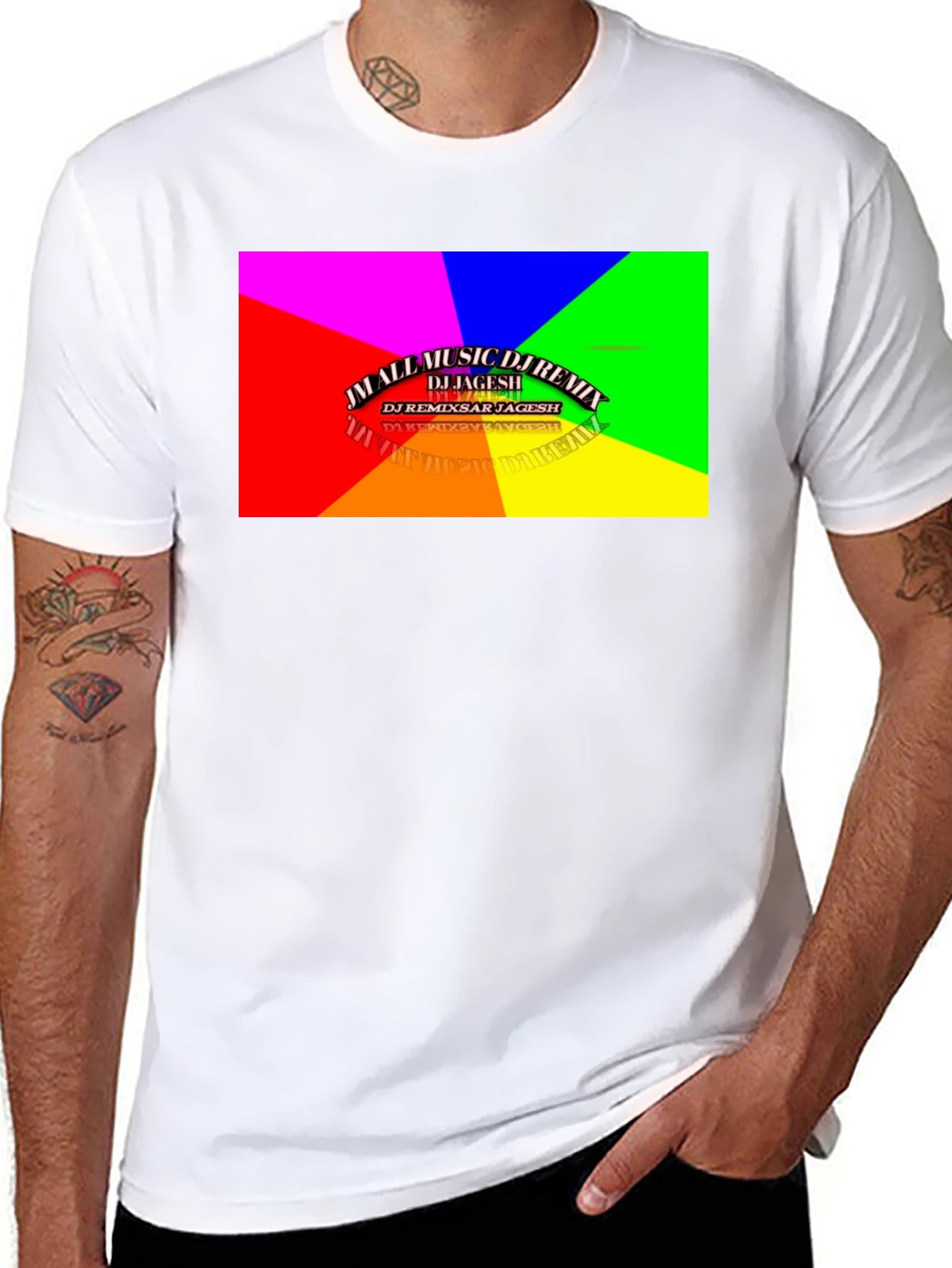 All Music DJ Remix T-Shirt - Black
