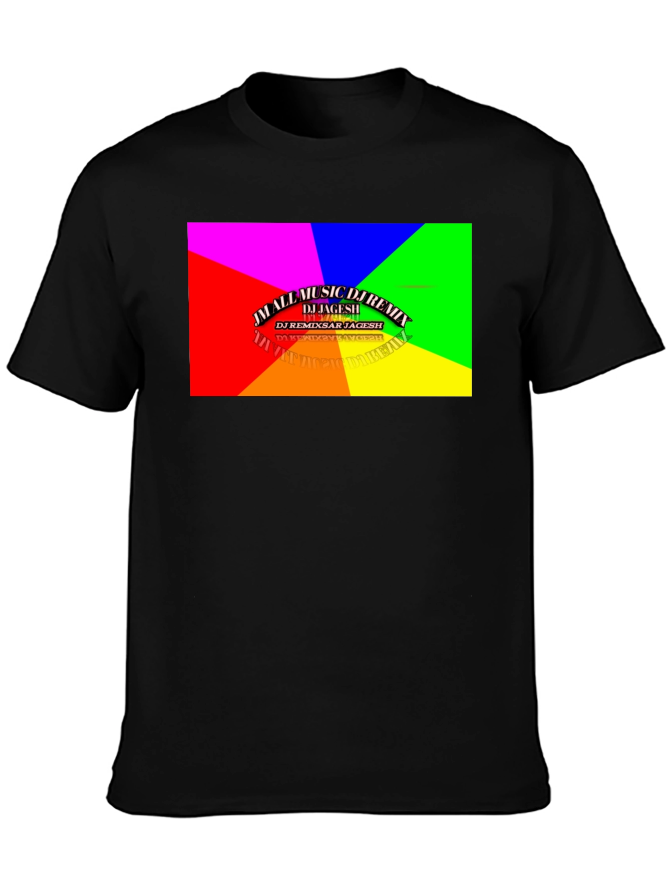 All Music DJ Remix T-Shirt - Black