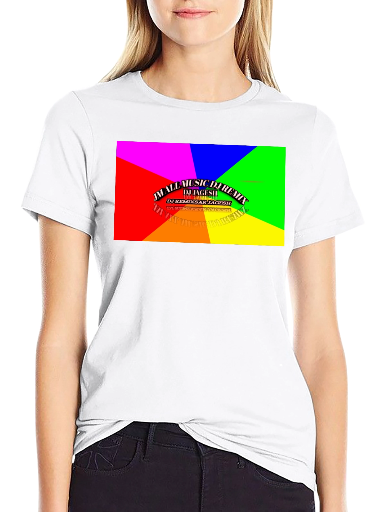 All Music DJ Remix T-Shirt - Black