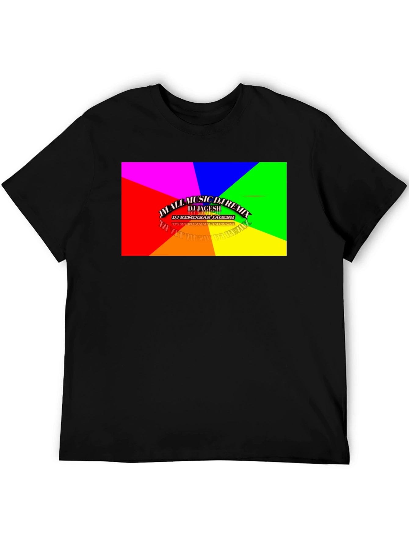 All Music DJ Remix T-Shirt - Black