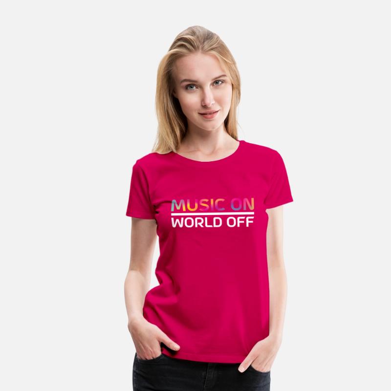 Music On World Off Rhythm Melody Instruments Notes