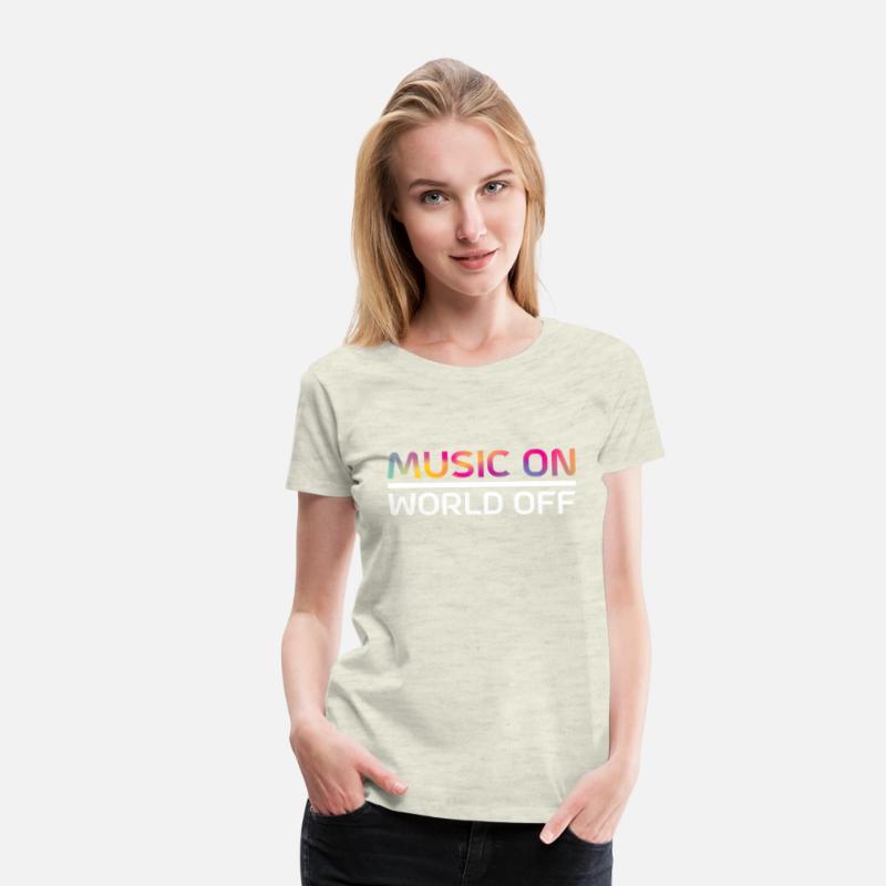 Music On World Off Rhythm Melody Instruments Notes