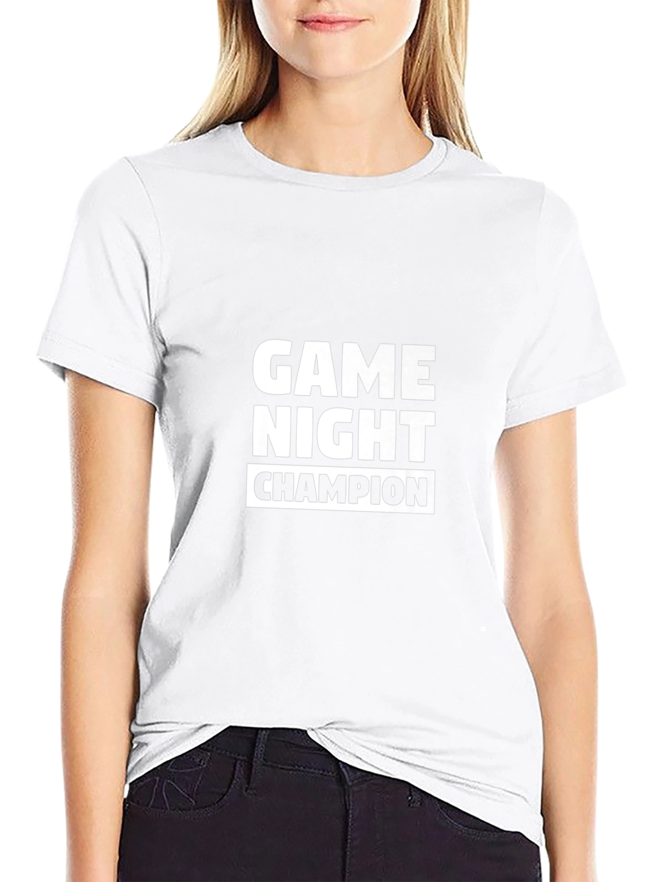 Game Night Champion Black T-Shirt