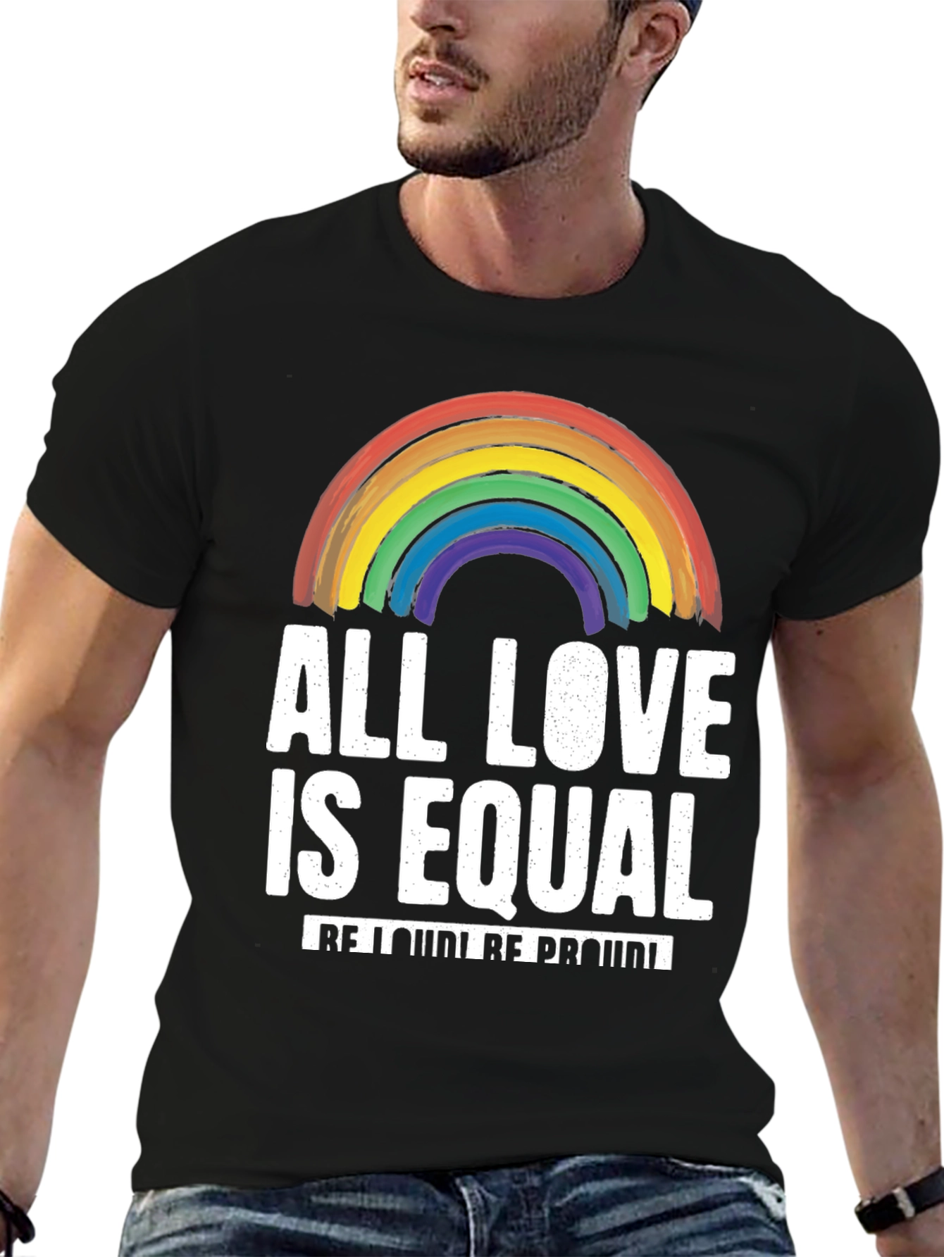 All Love is Equal Rainbow Pride T-Shirt