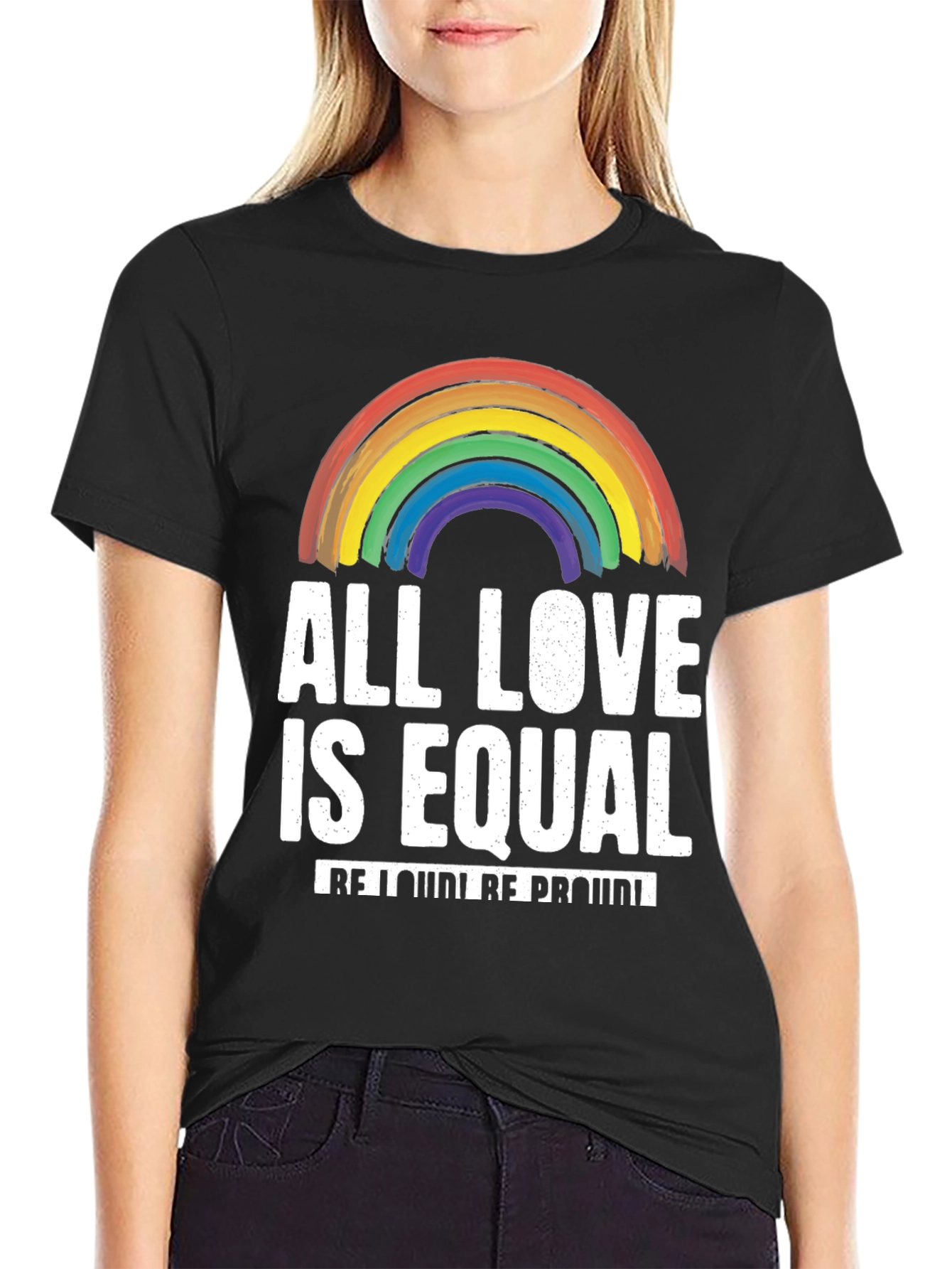 All Love is Equal Rainbow Pride T-Shirt