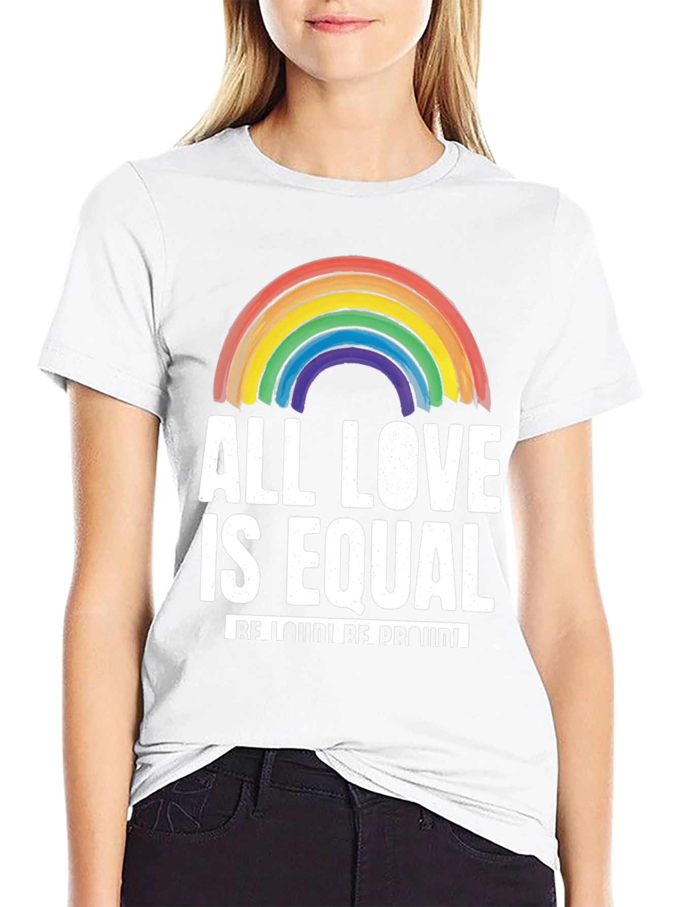All Love is Equal Rainbow Pride T-Shirt