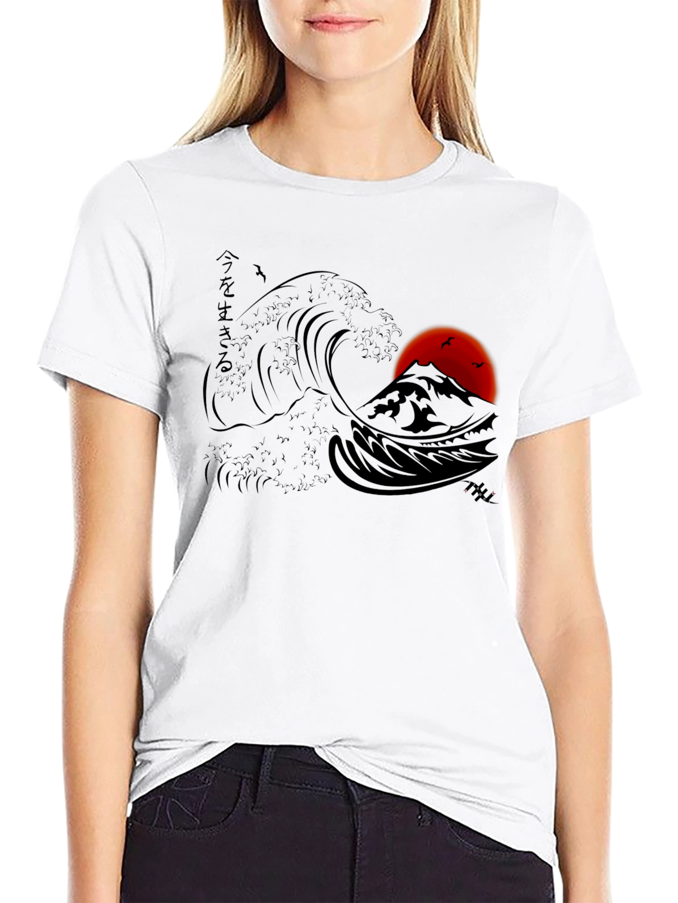 Great Wave T-Shirt Japanese Art Tee