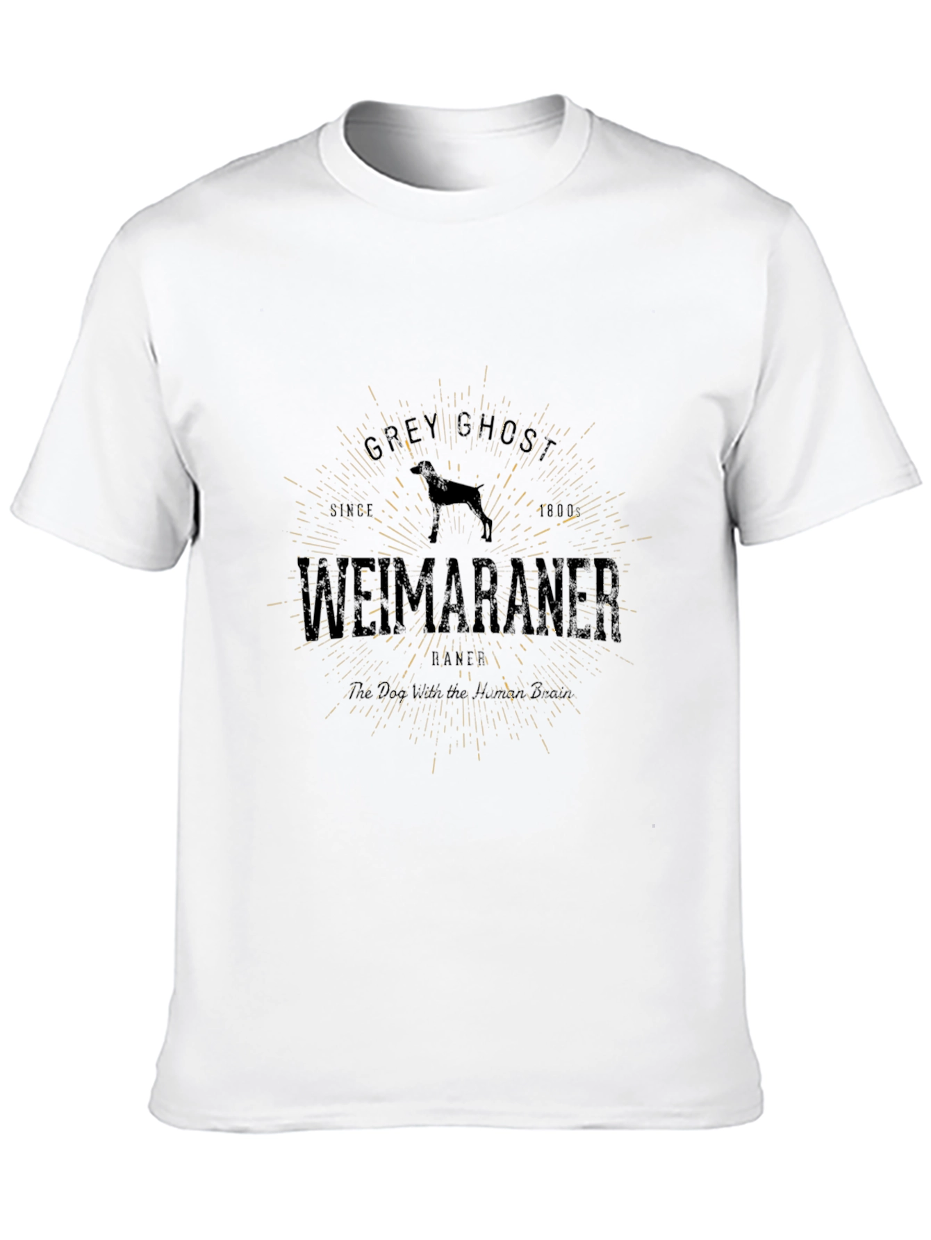 Grey Ghost Weimaraner T-Shirt - Classic Style