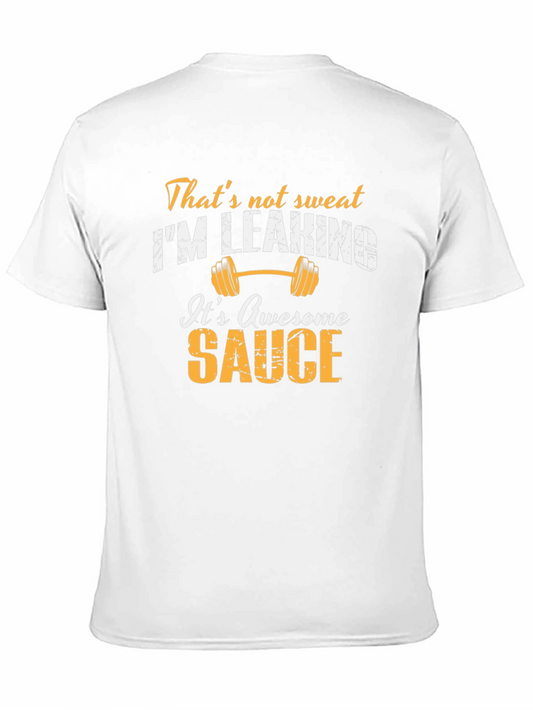 Awesome Sauce Graphic Tee - Gym Humor