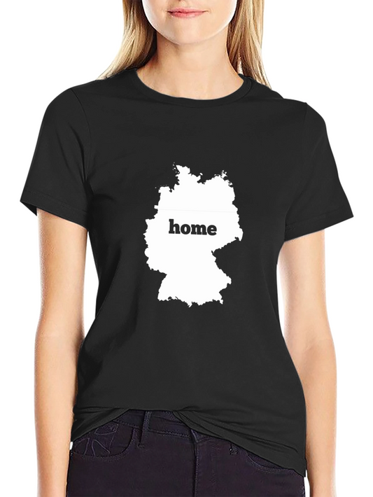 Germany Home T-Shirt - Black