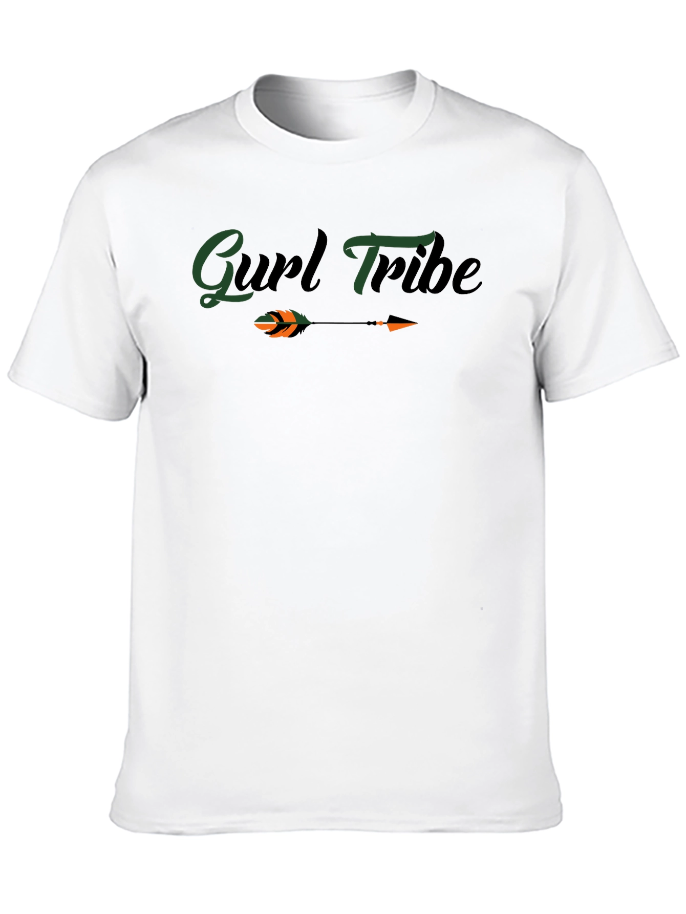 Gurl Tribe Arrow Graphic T-Shirt - Black
